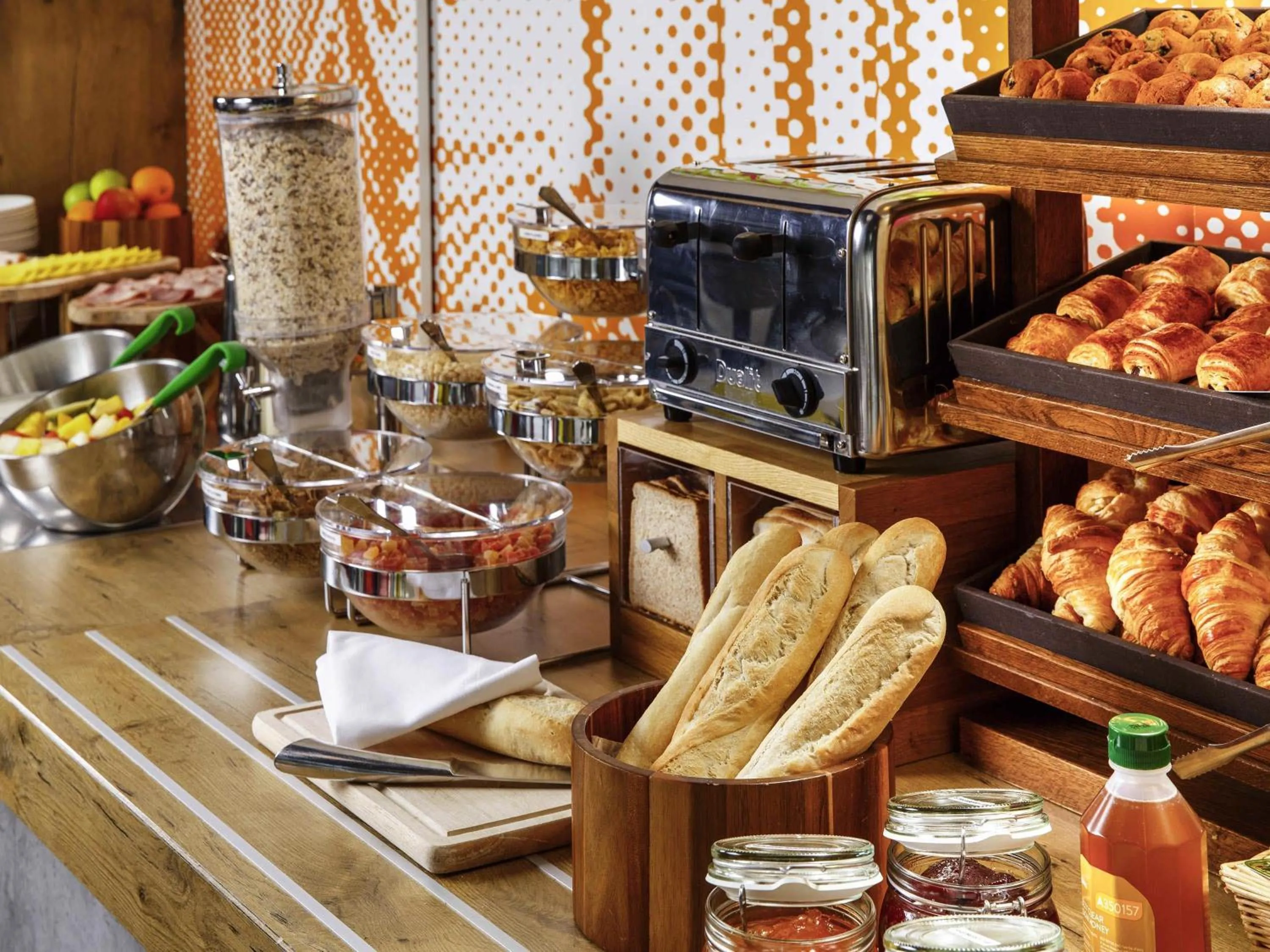 Breakfast in ibis budget Southampton Centre