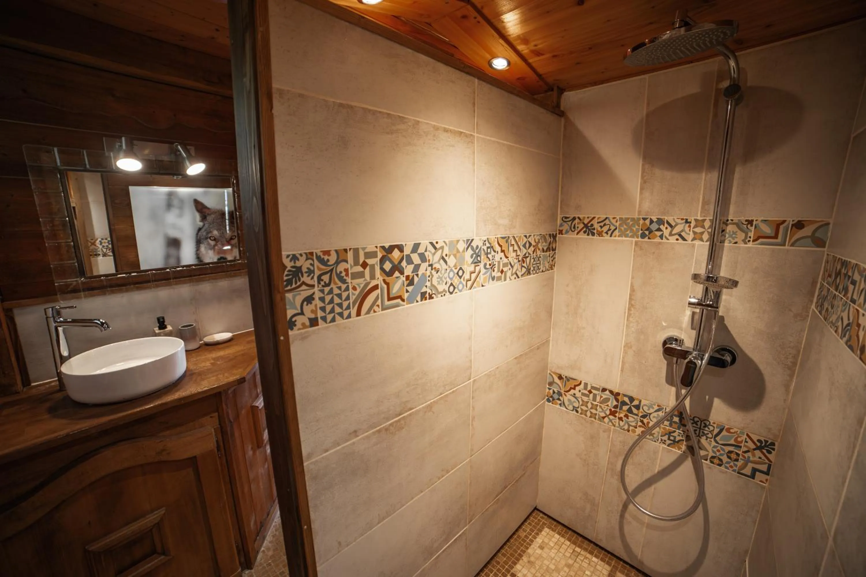 Bathroom in Les Greniers du Mont Blanc