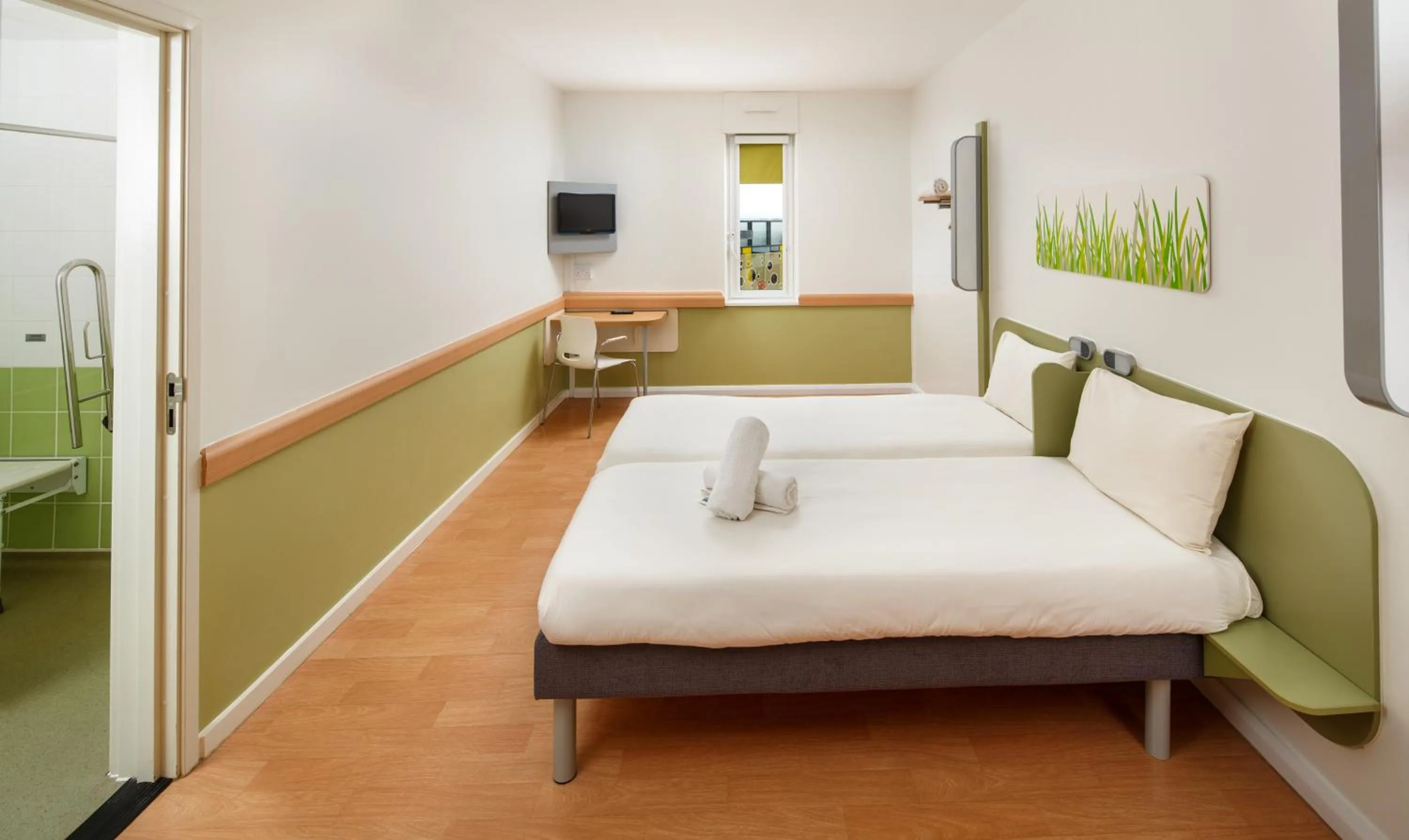 Bedroom, Bed in ibis Budget Manchester Centre Pollard Street