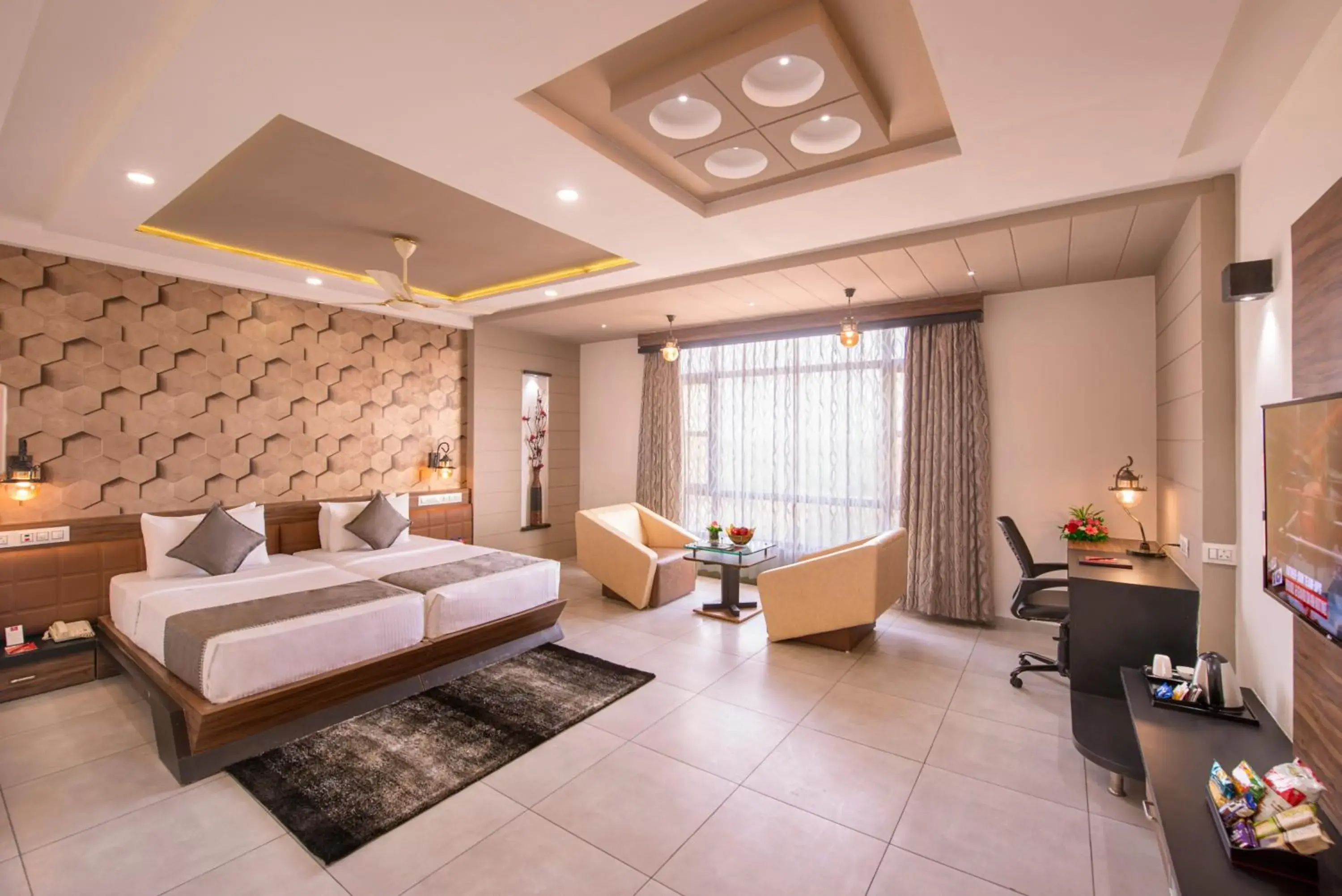 Superior Double or Twin Room - single occupancy in Lords Eco Inn Morbi Superior Double or Twin Room - single occupancy in Lords Eco Inn Morbi