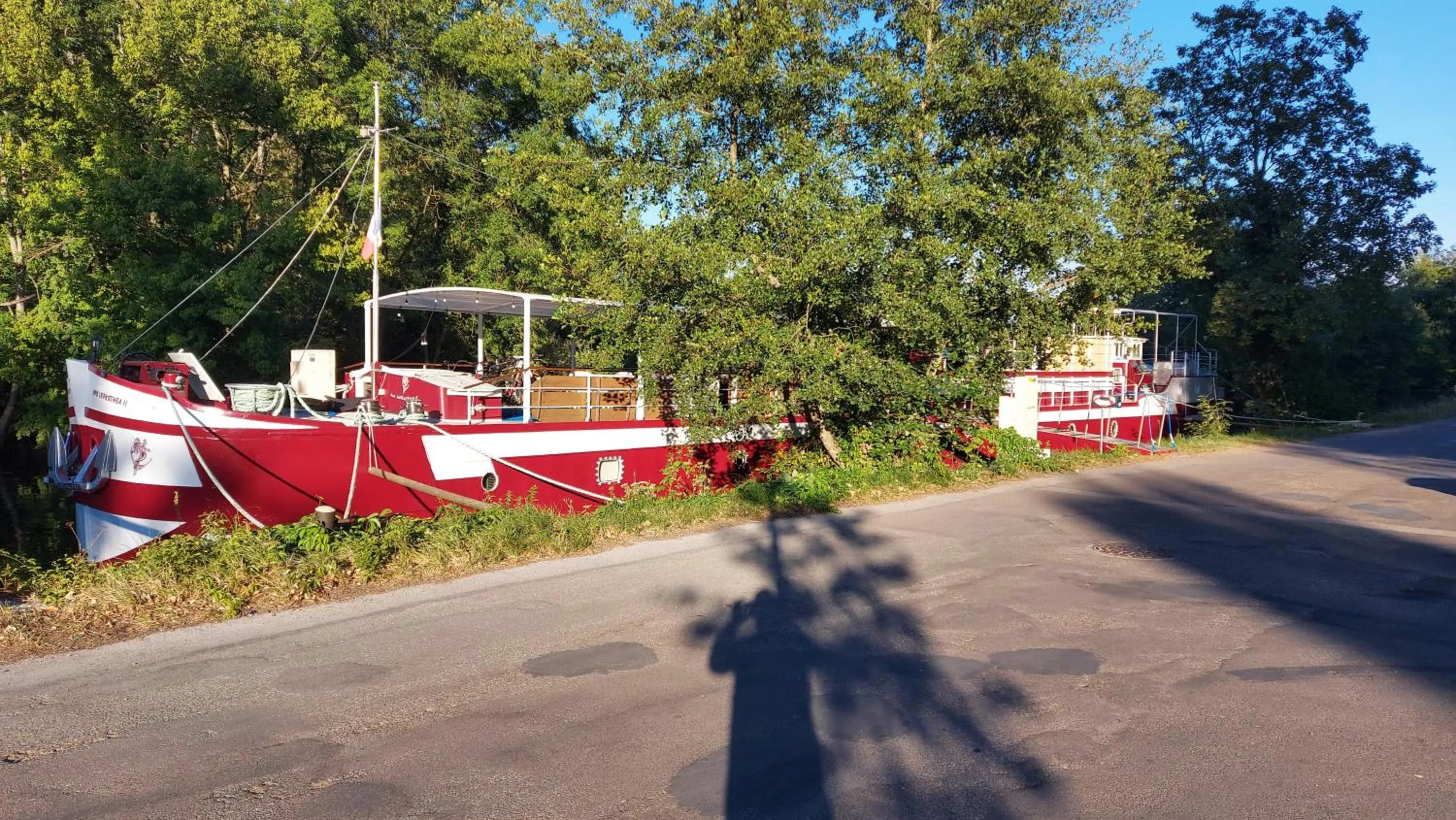 péniche Ino Lefkothea II chambre d'hôtes