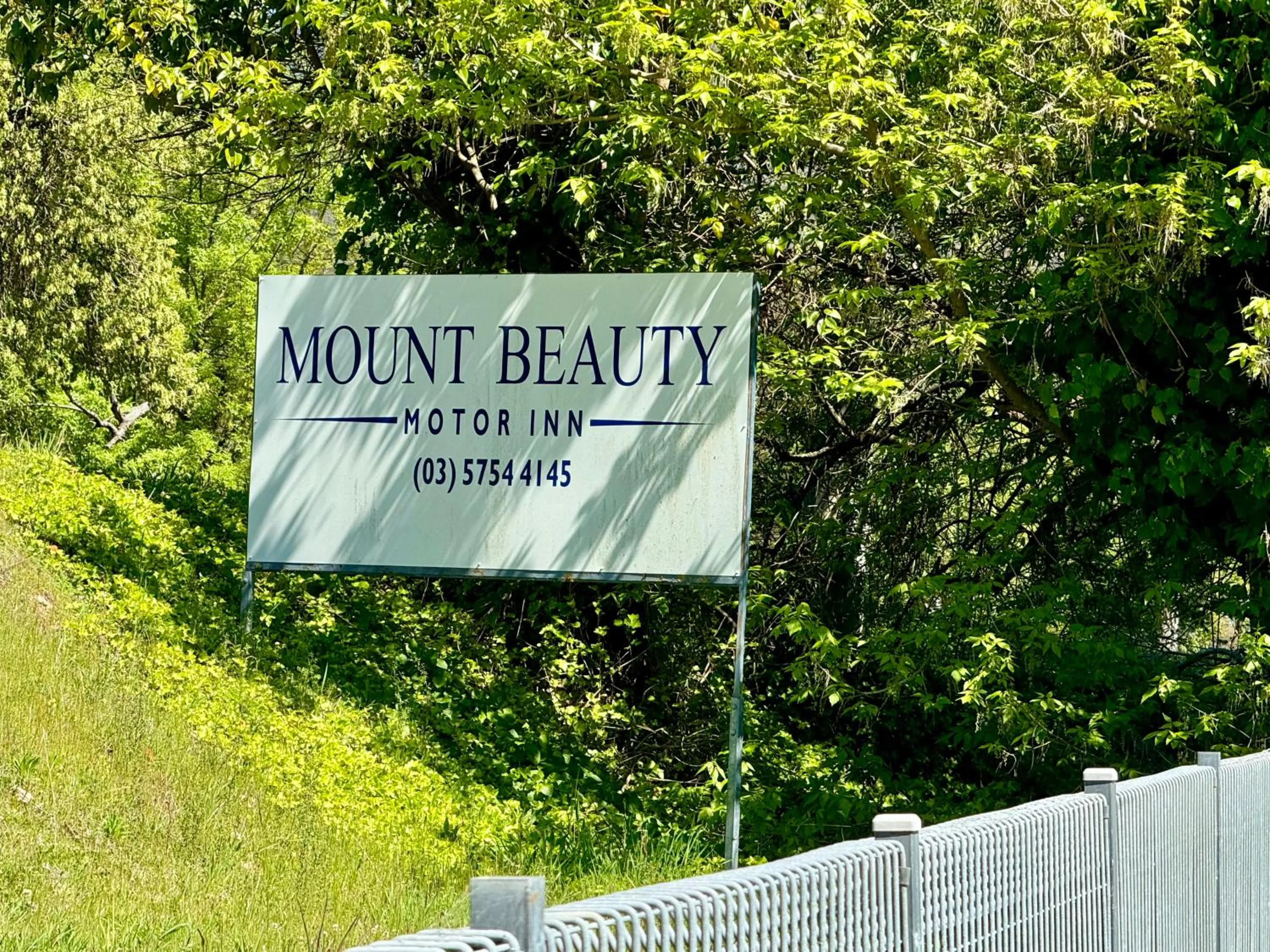 Property logo or sign in Mount Beauty Motor Inn