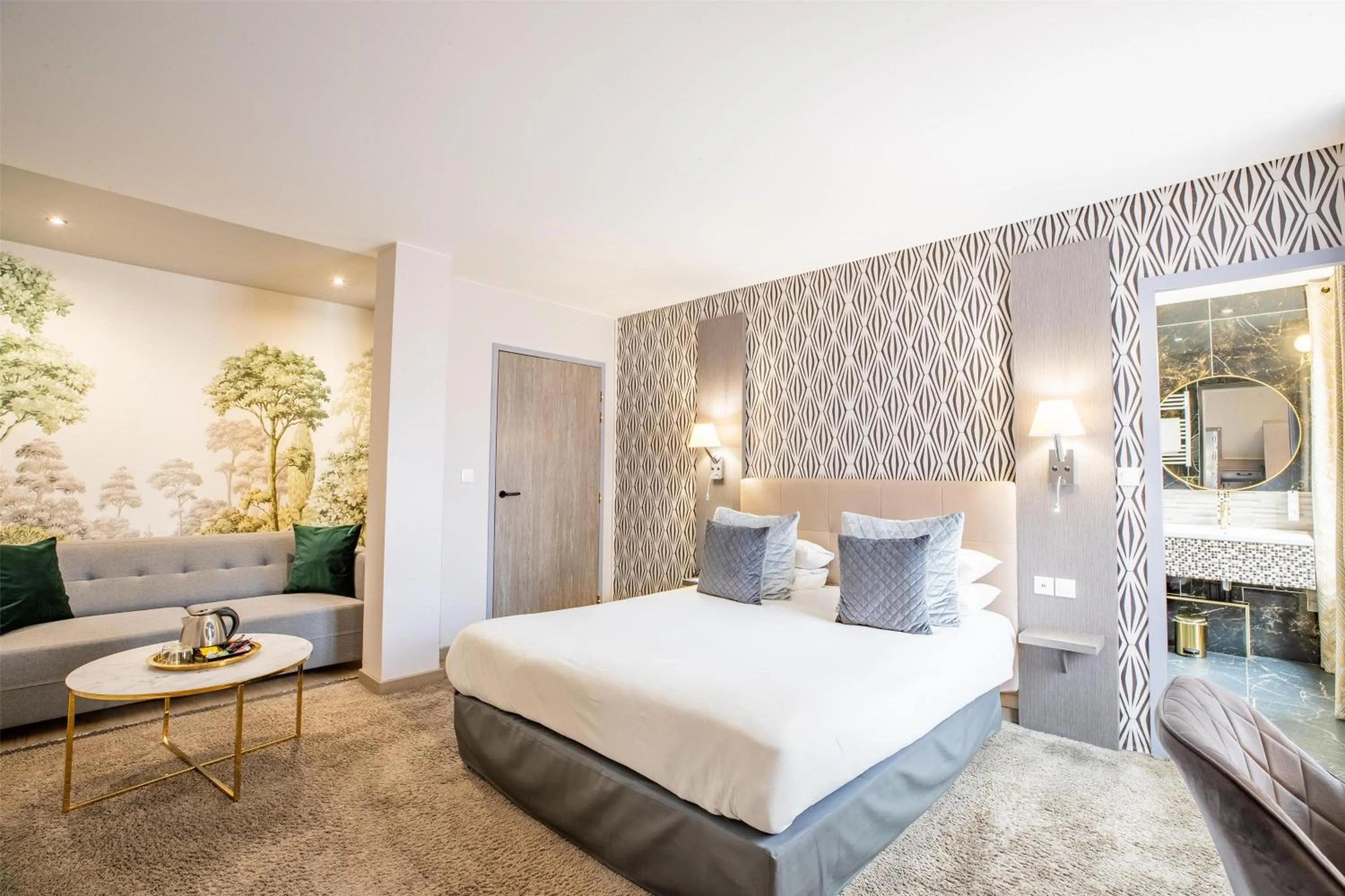 Bedroom, Bed in Best Western Hotel Saint Claude