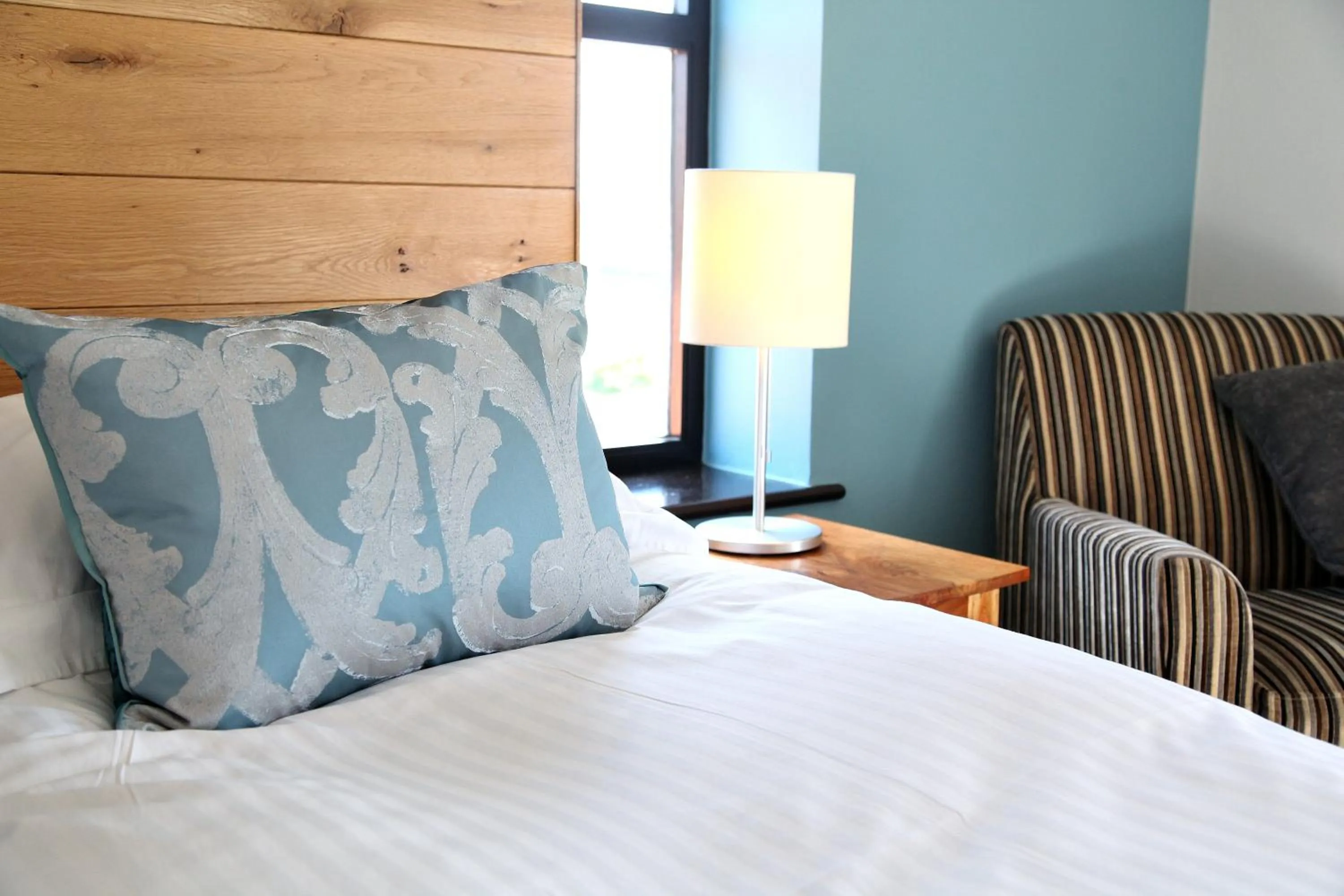 Bedroom, Bed in Greenbanks Hotel Norfolk