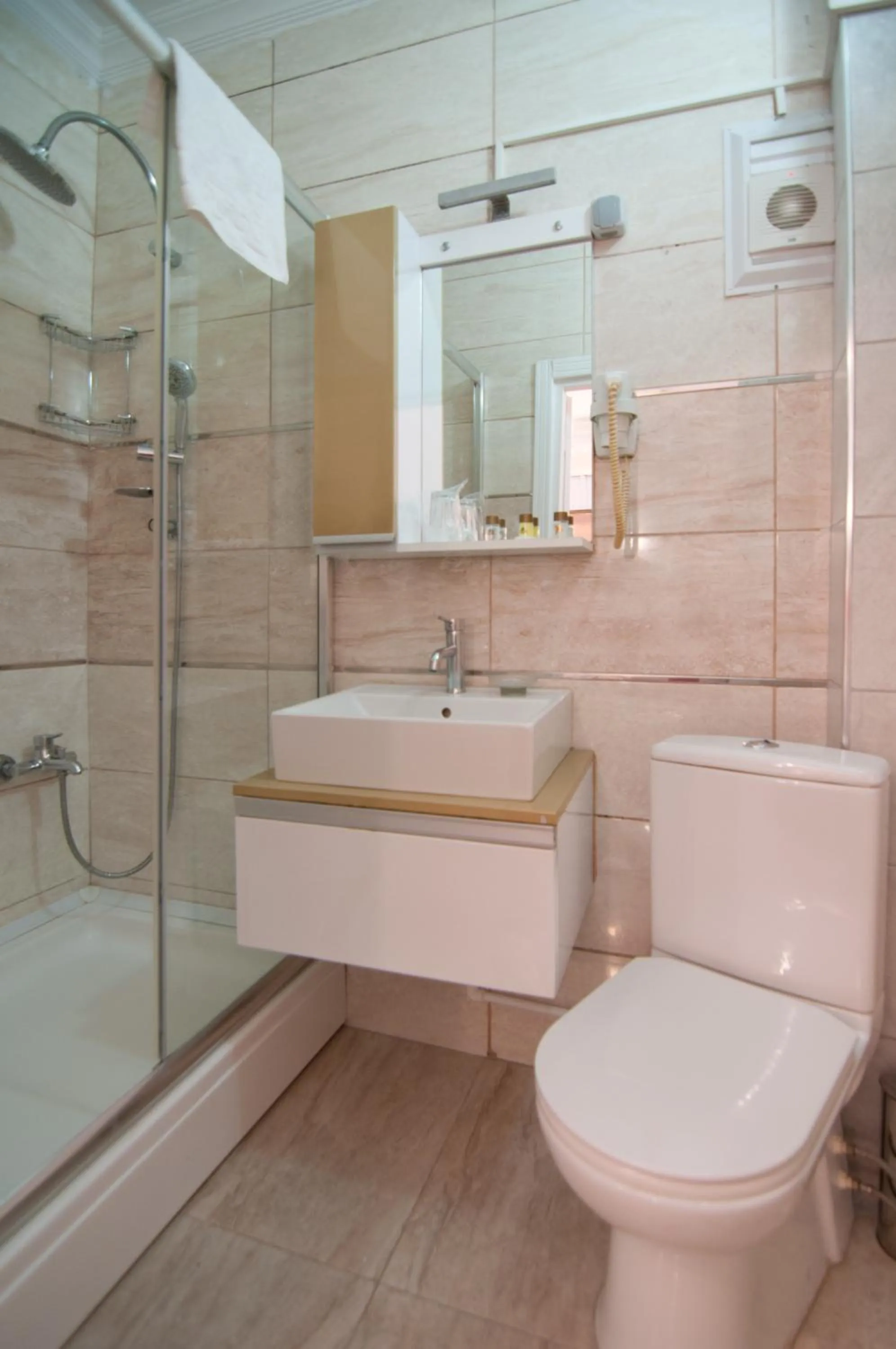 Toilet in Genius Hotel Istanbul