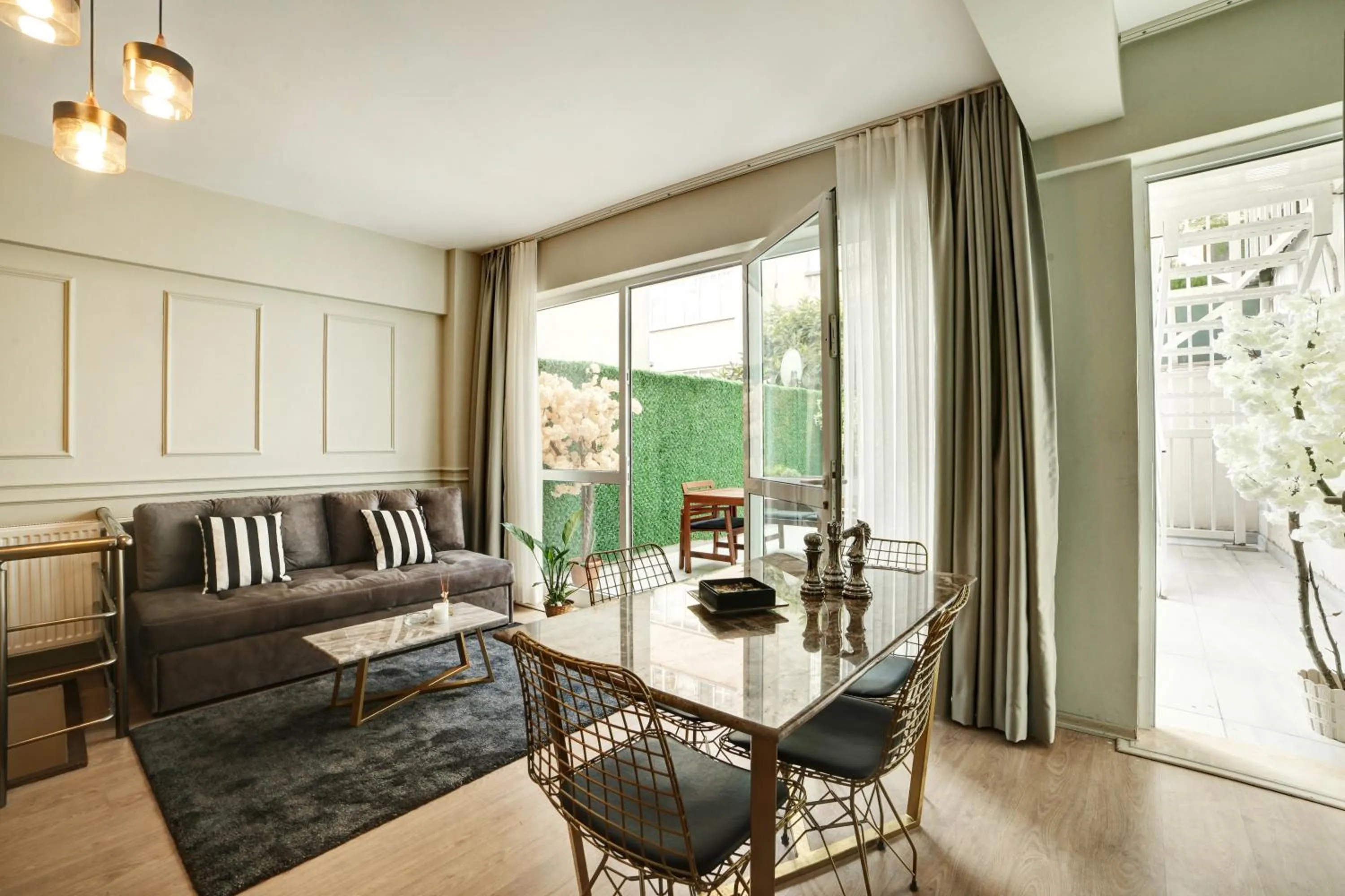 Living room in Beddington Residence Sisli