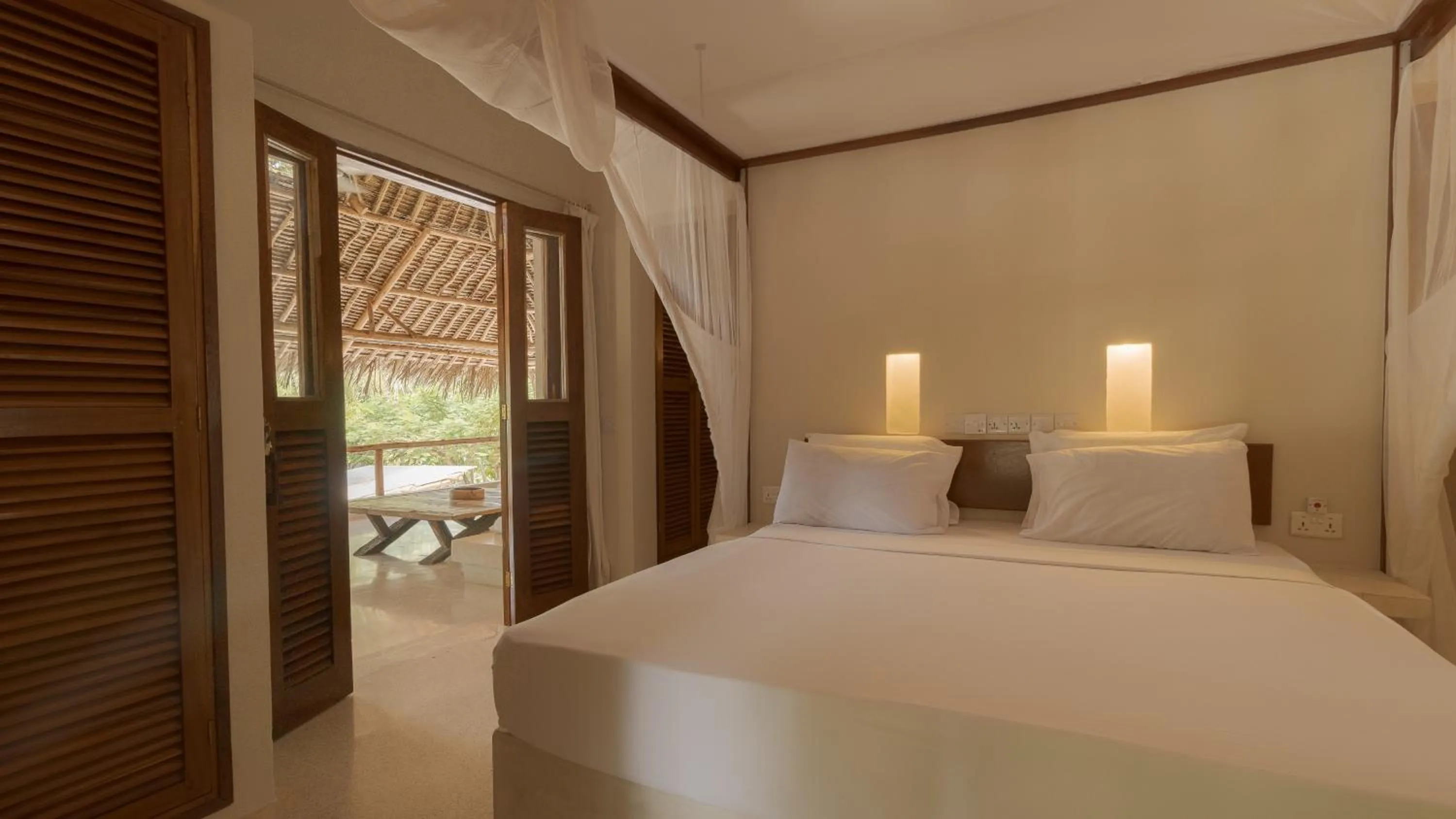 Bed in Palm Garden ECO Boutique Hotel No Kids under 12