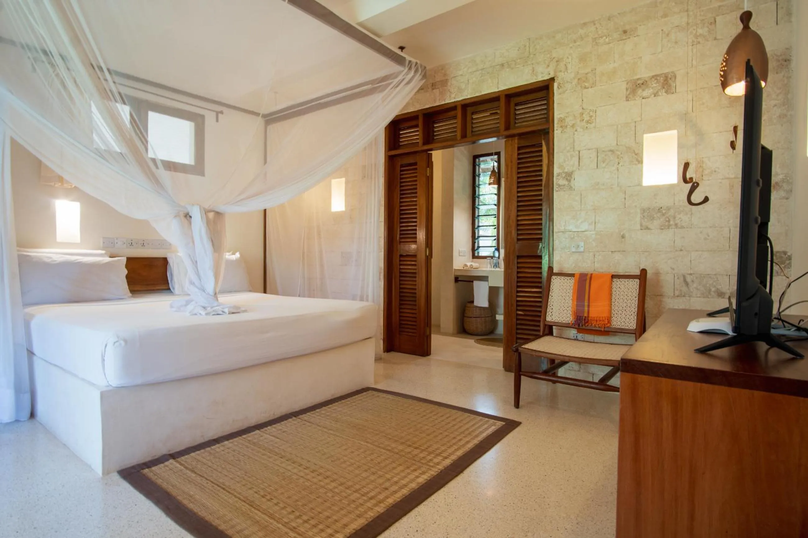 Bed in Palm Garden ECO Boutique Hotel No Kids under 12