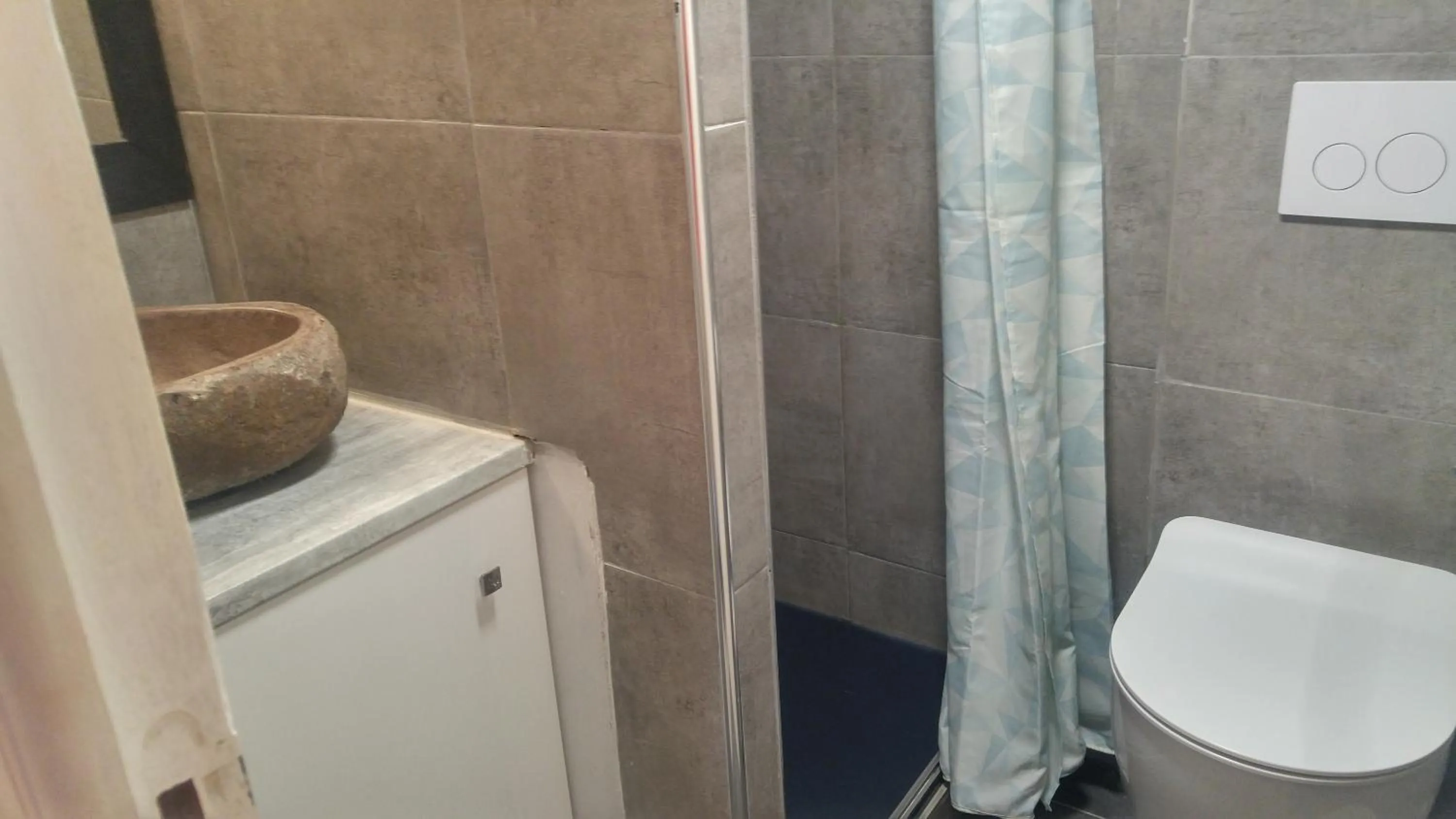 Bathroom in Hostel du lapin blanc