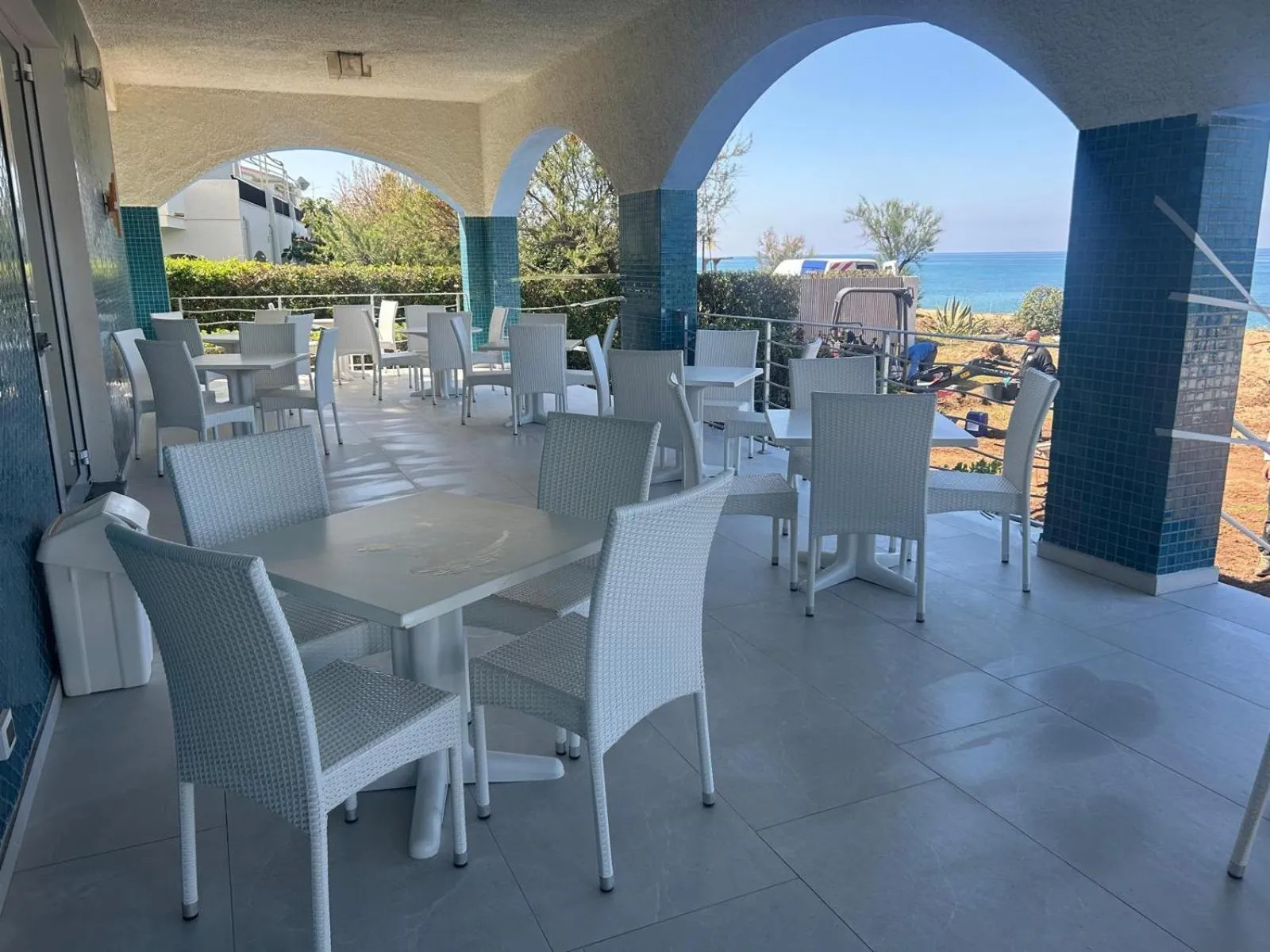 Balcony/Terrace in Hotel Poseidon