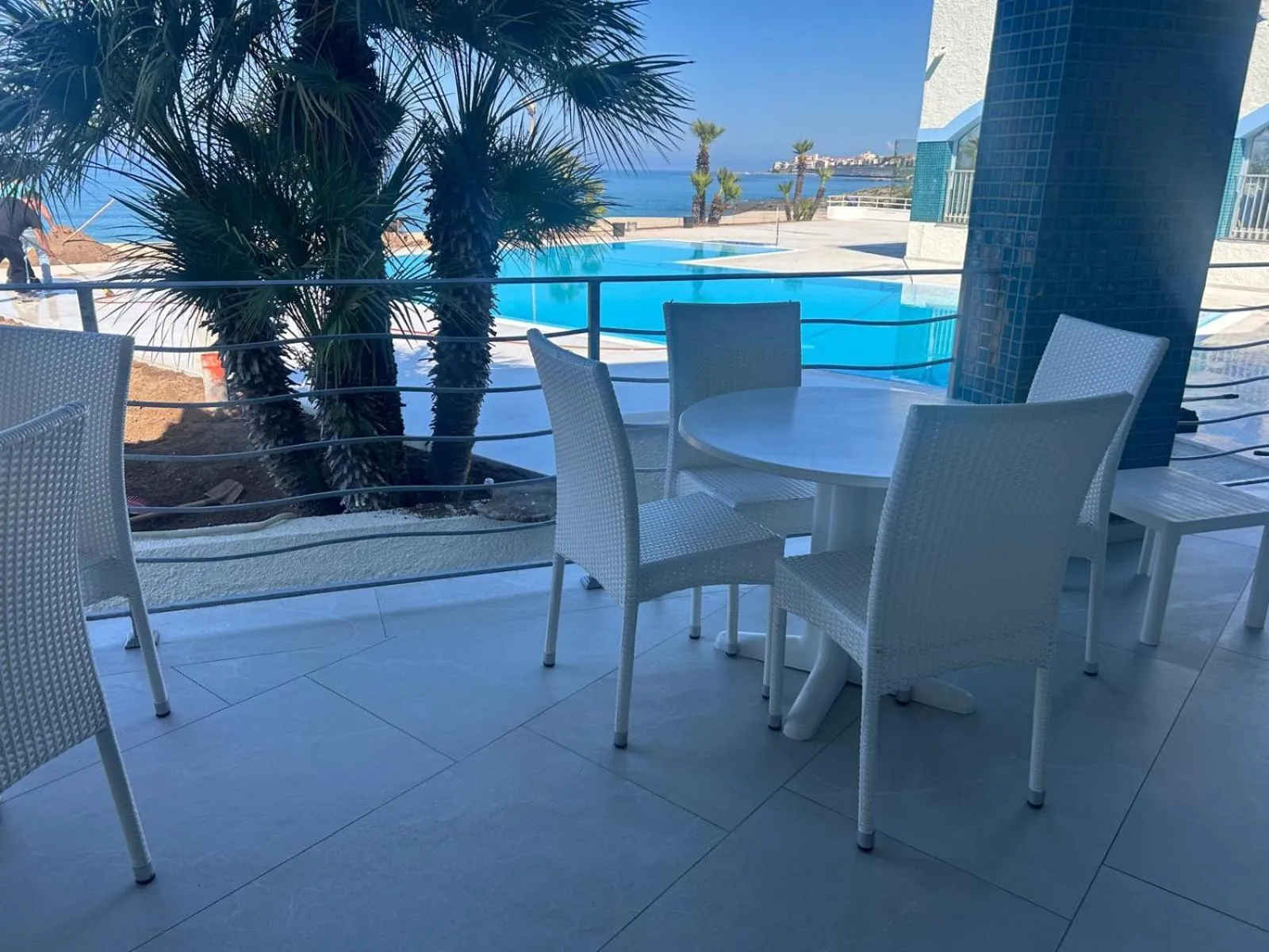 Balcony/Terrace in Hotel Poseidon