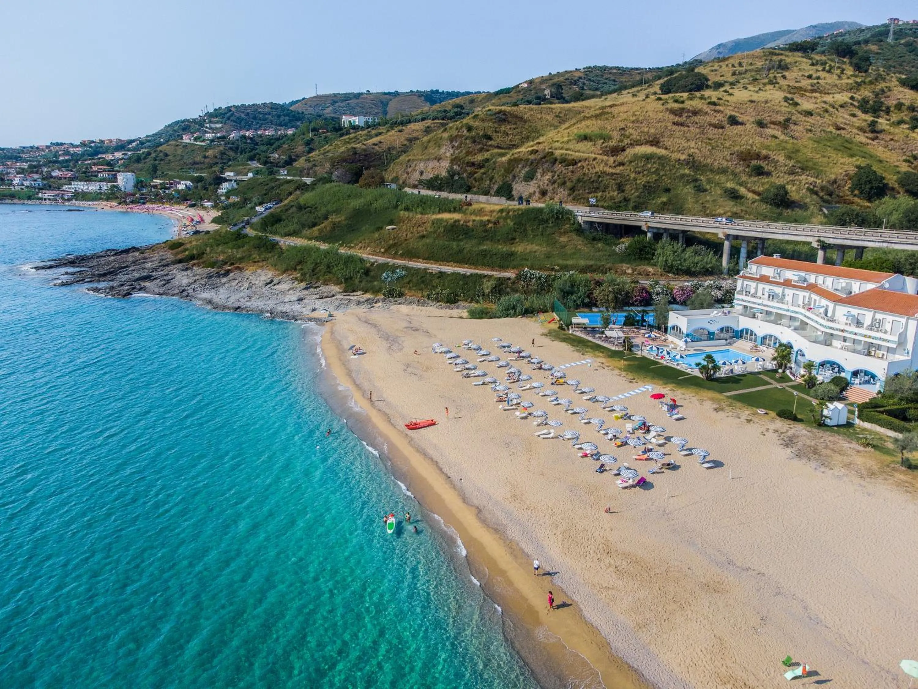 Bird's eye view in Hotel Poseidon