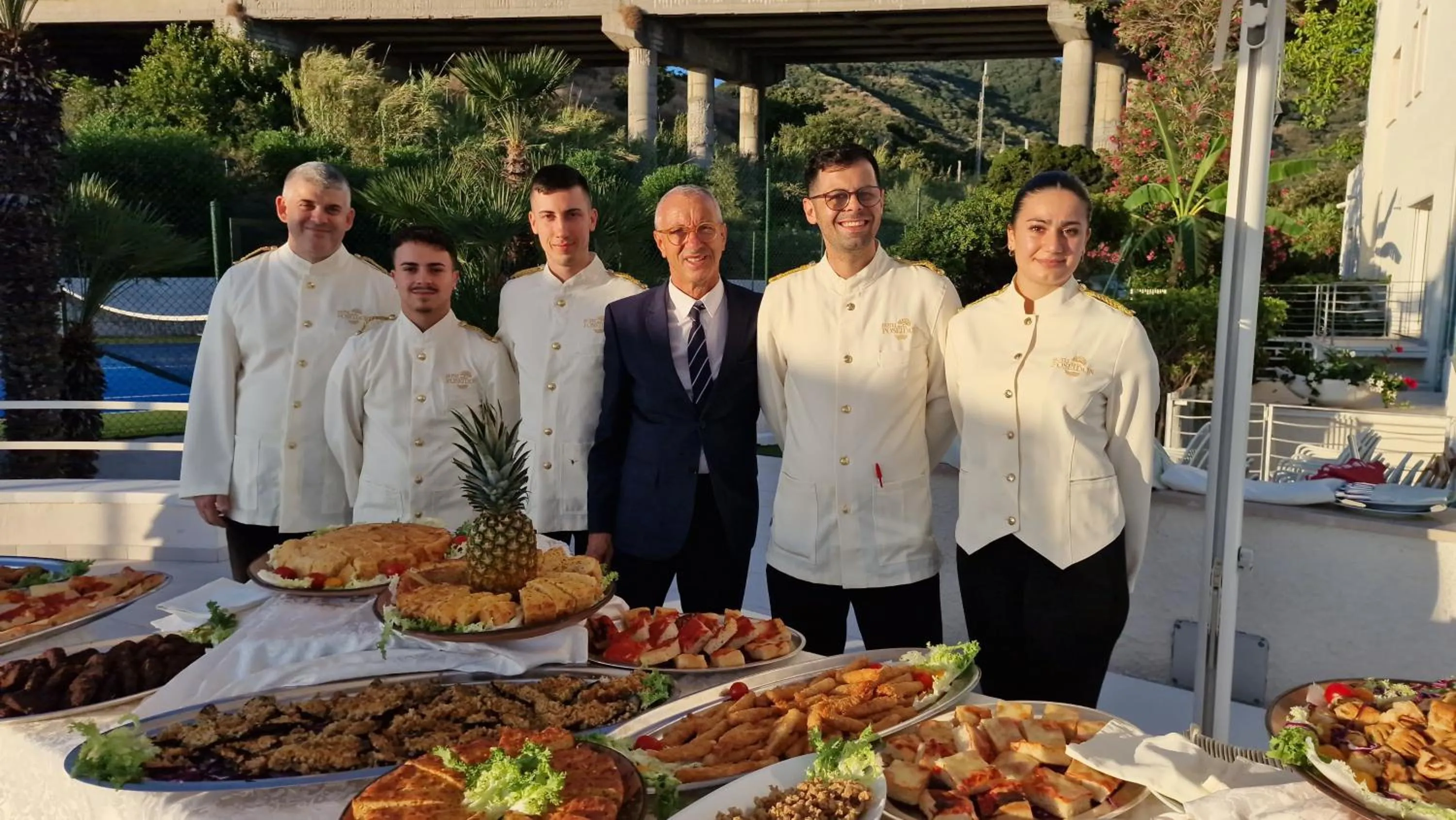 Staff in Hotel Poseidon