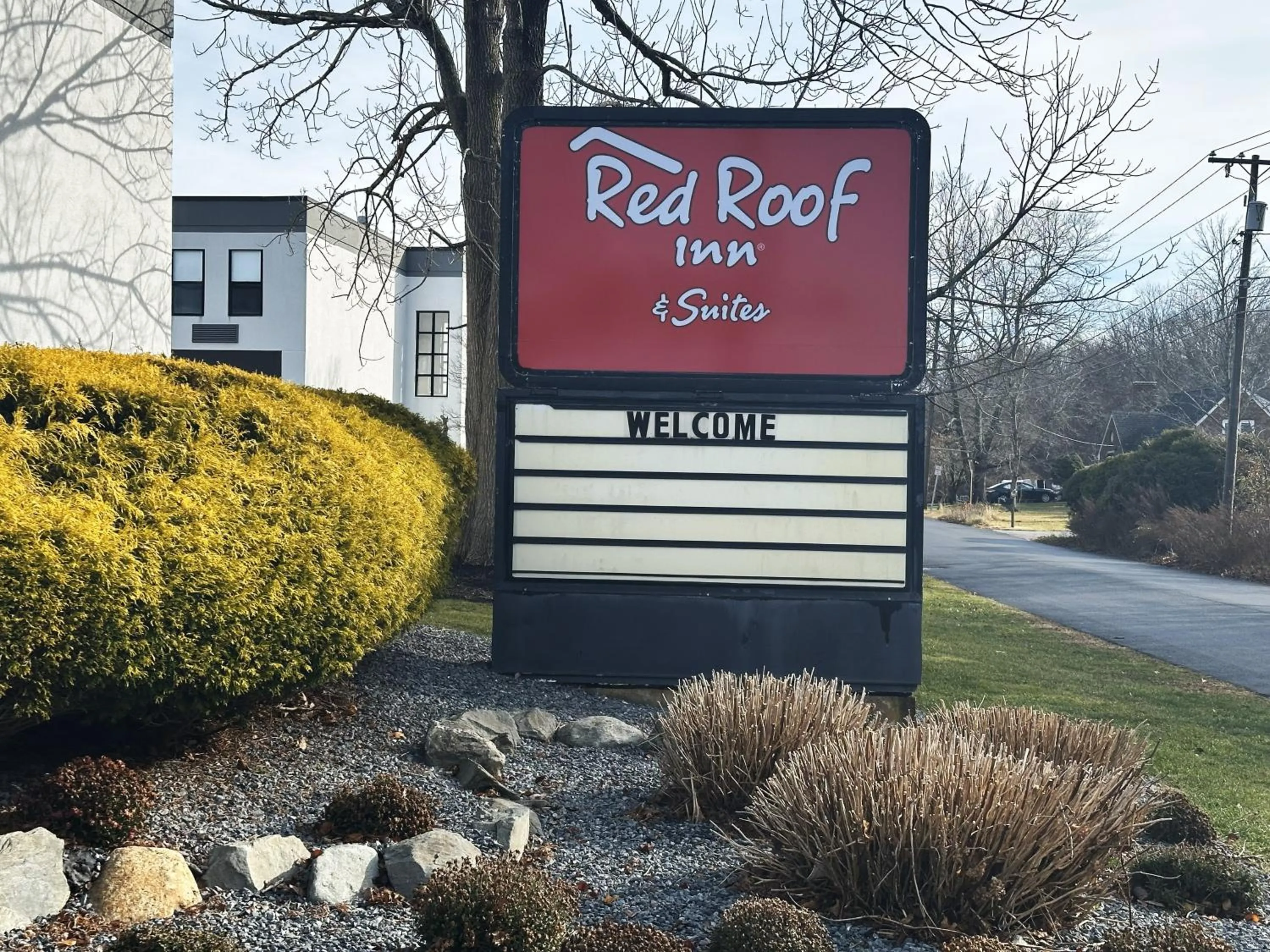 Property logo or sign in Red Roof Inn & Suites Middleborough