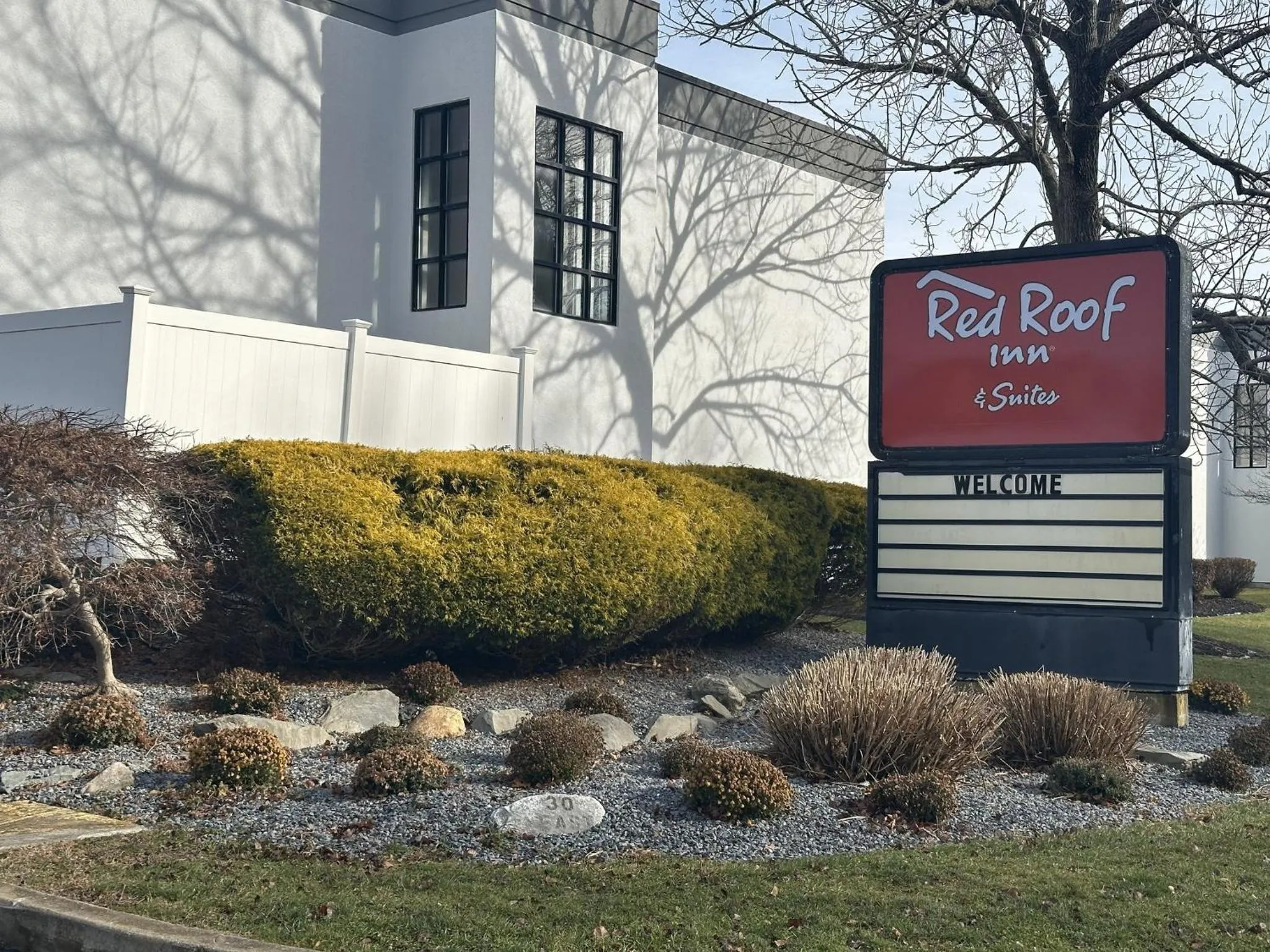 Property building in Red Roof Inn & Suites Middleborough
