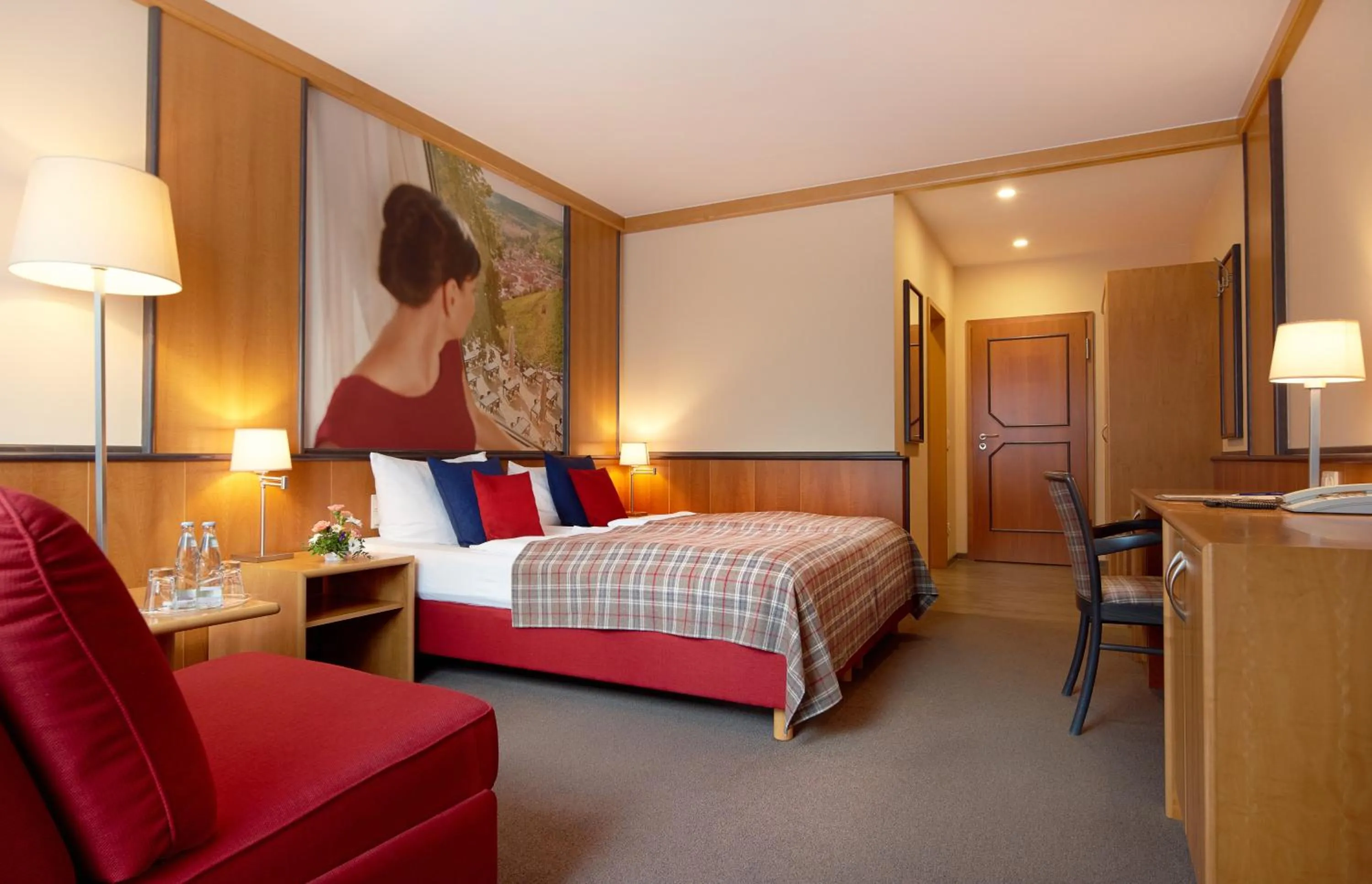 Bed in Weinberghotel Edelacker