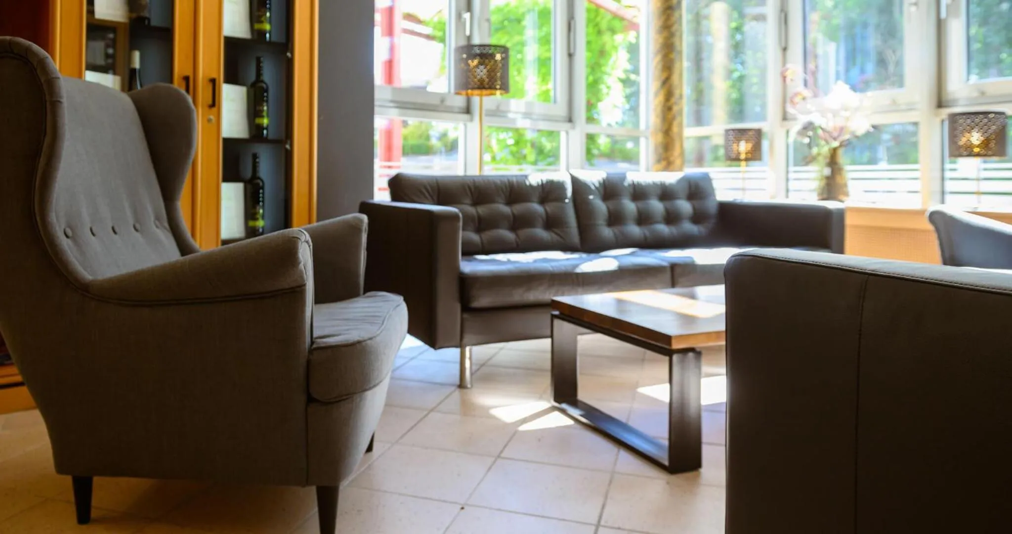 Seating area in Weinberghotel Edelacker