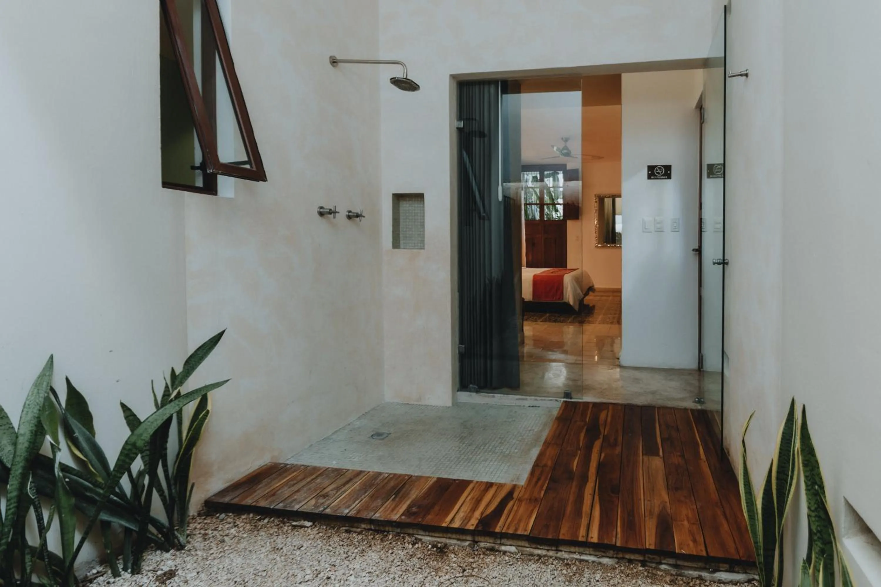 Open Air Bath in Casa de Las Palomas Boutique Hotel by Paloma's Hotels - Adults Only