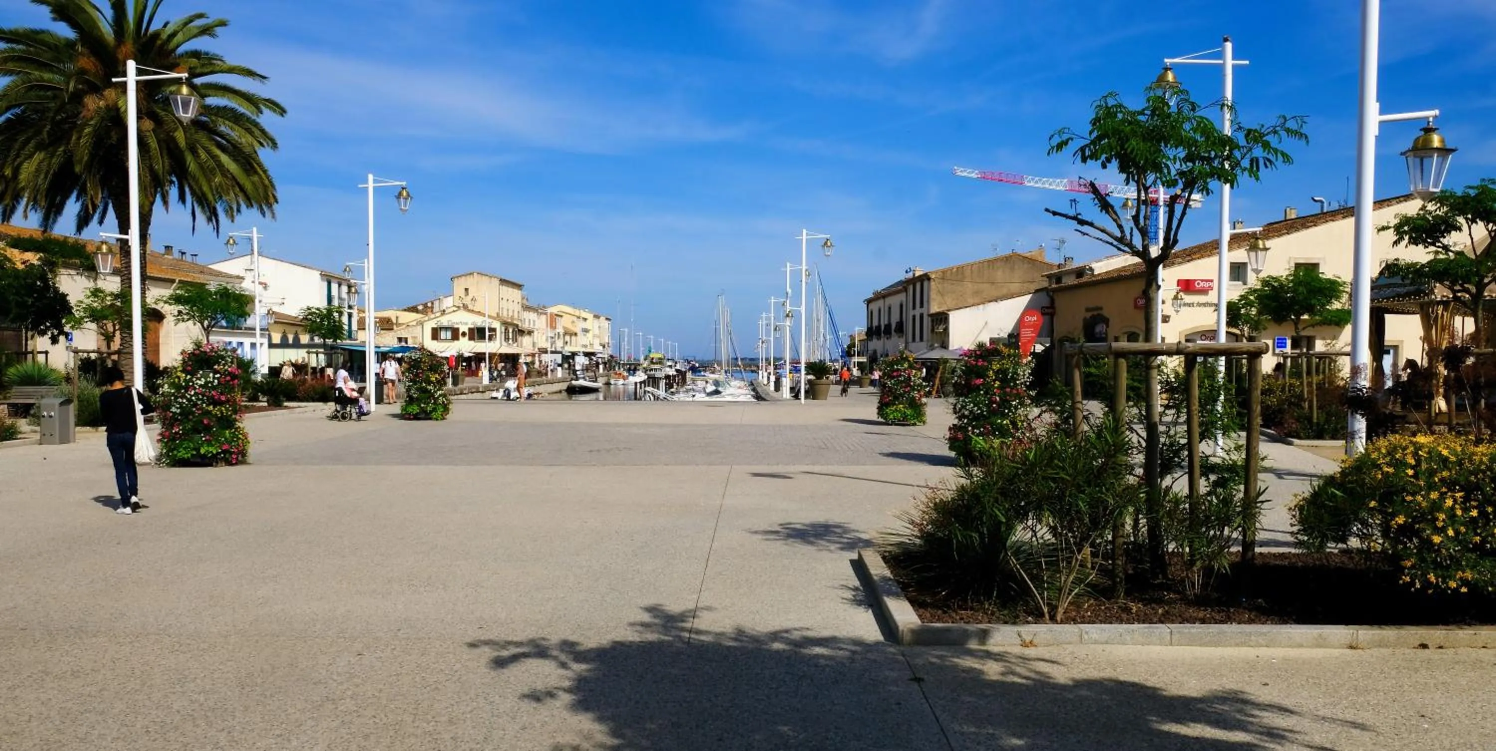 City view in Au bord de Thau