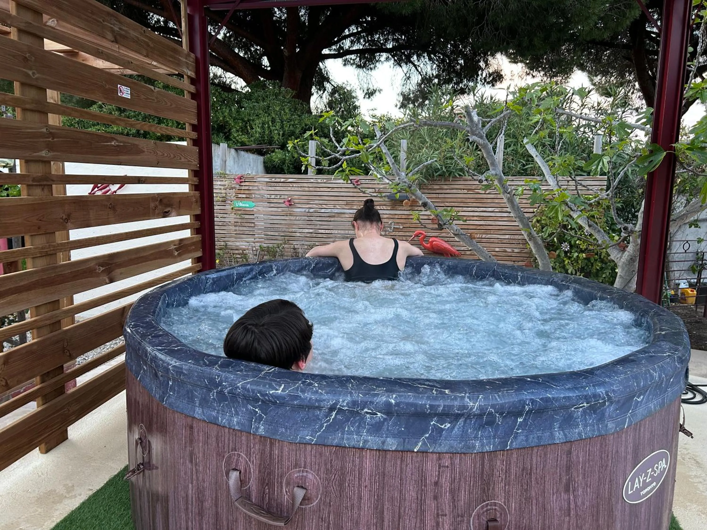 Hot Tub in Casa di Floumy