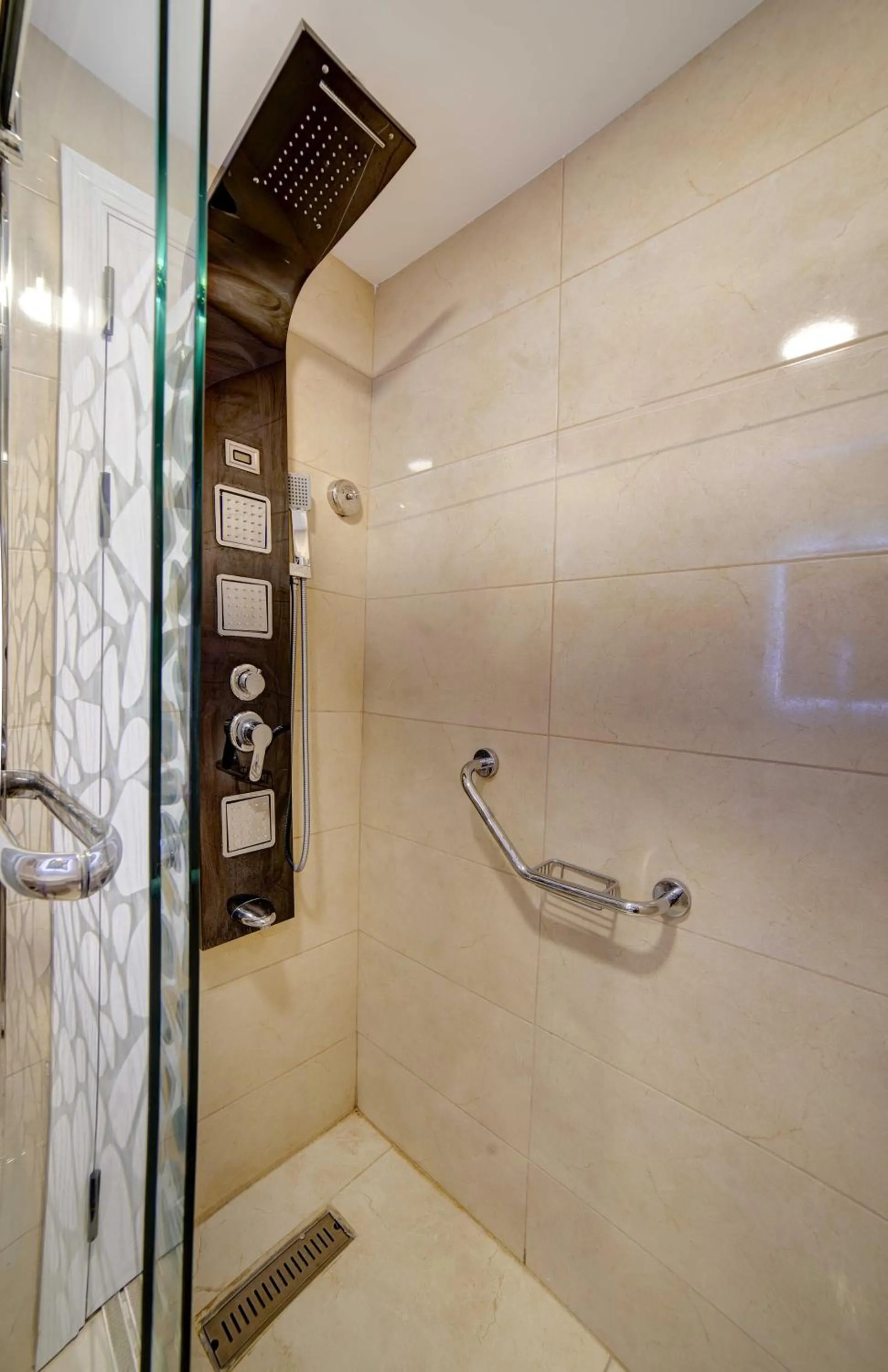 Shower in Laverda Hotel