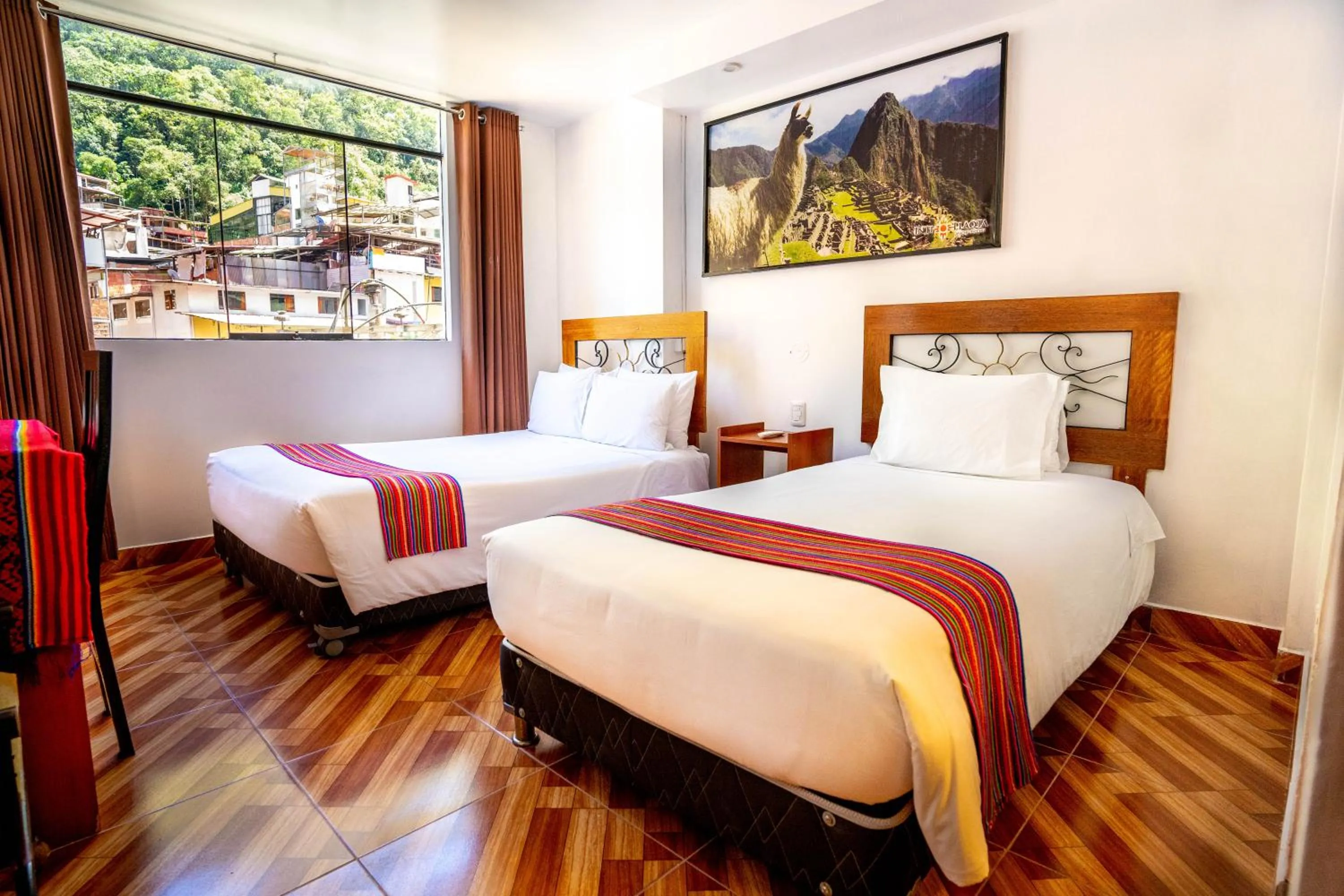Photo of the whole room, Bed in Hotel Machupicchu Inn