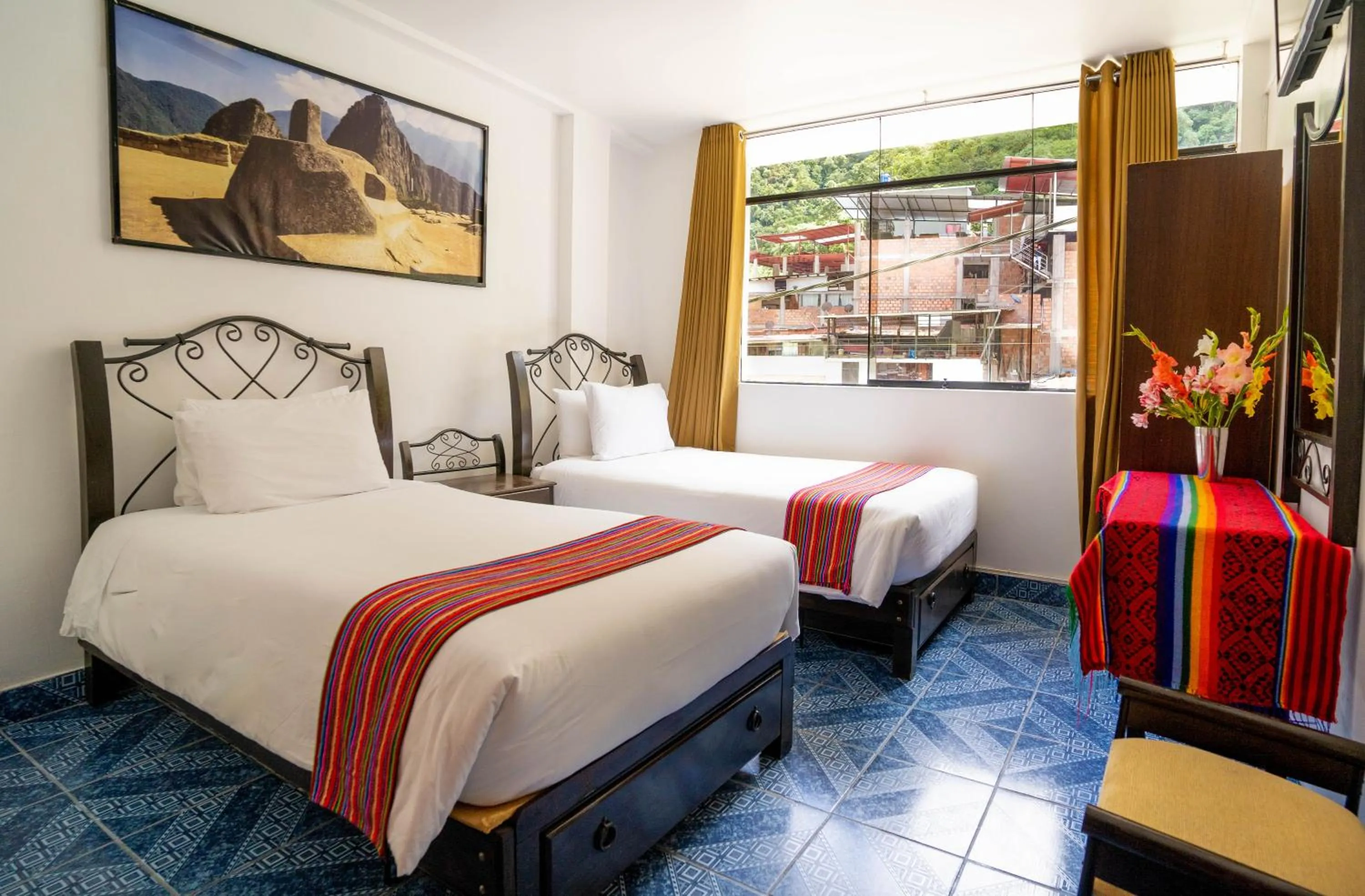 Photo of the whole room, Bed in Hotel Machupicchu Inn