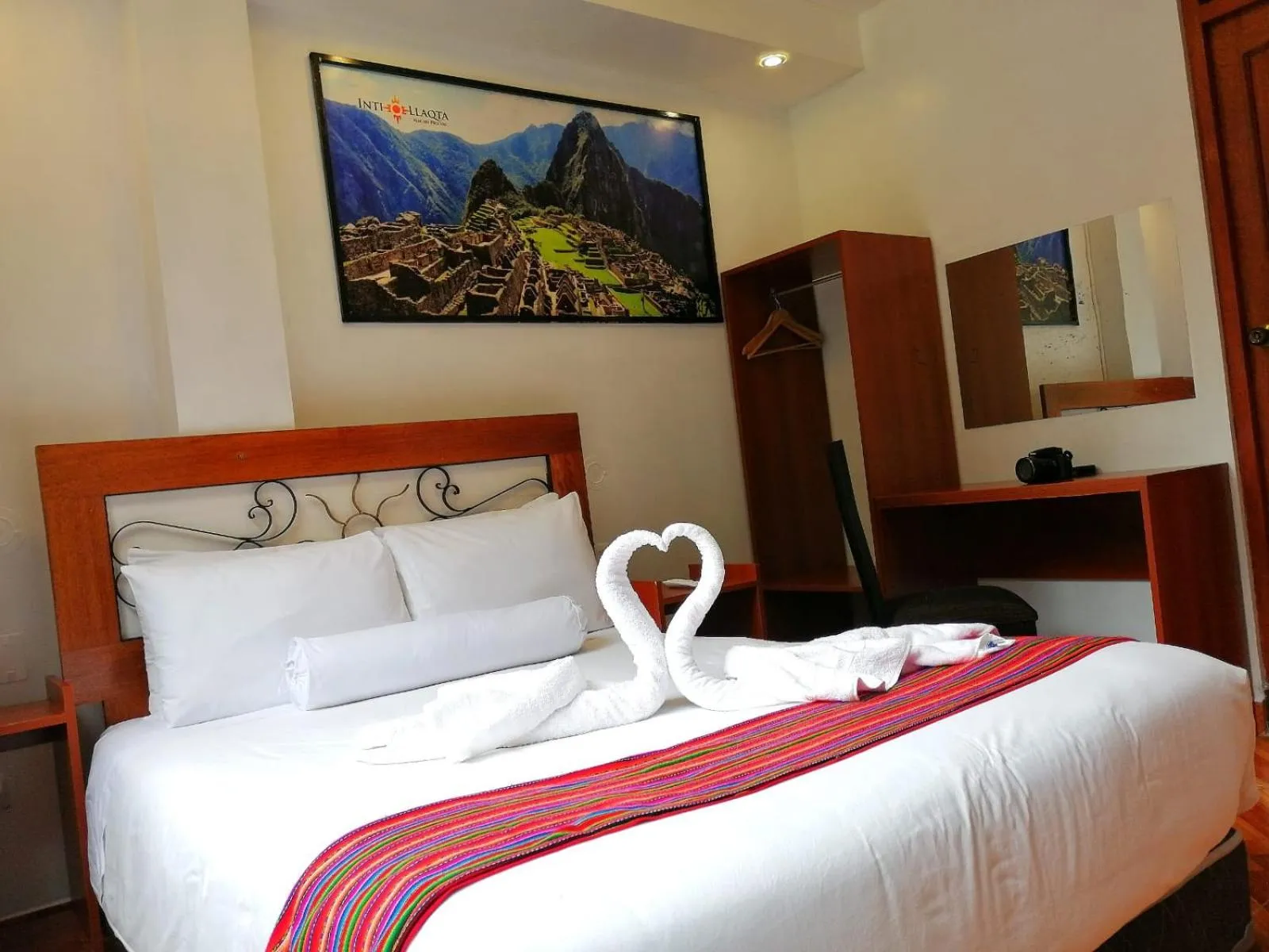Bed in Hotel Machupicchu Inn