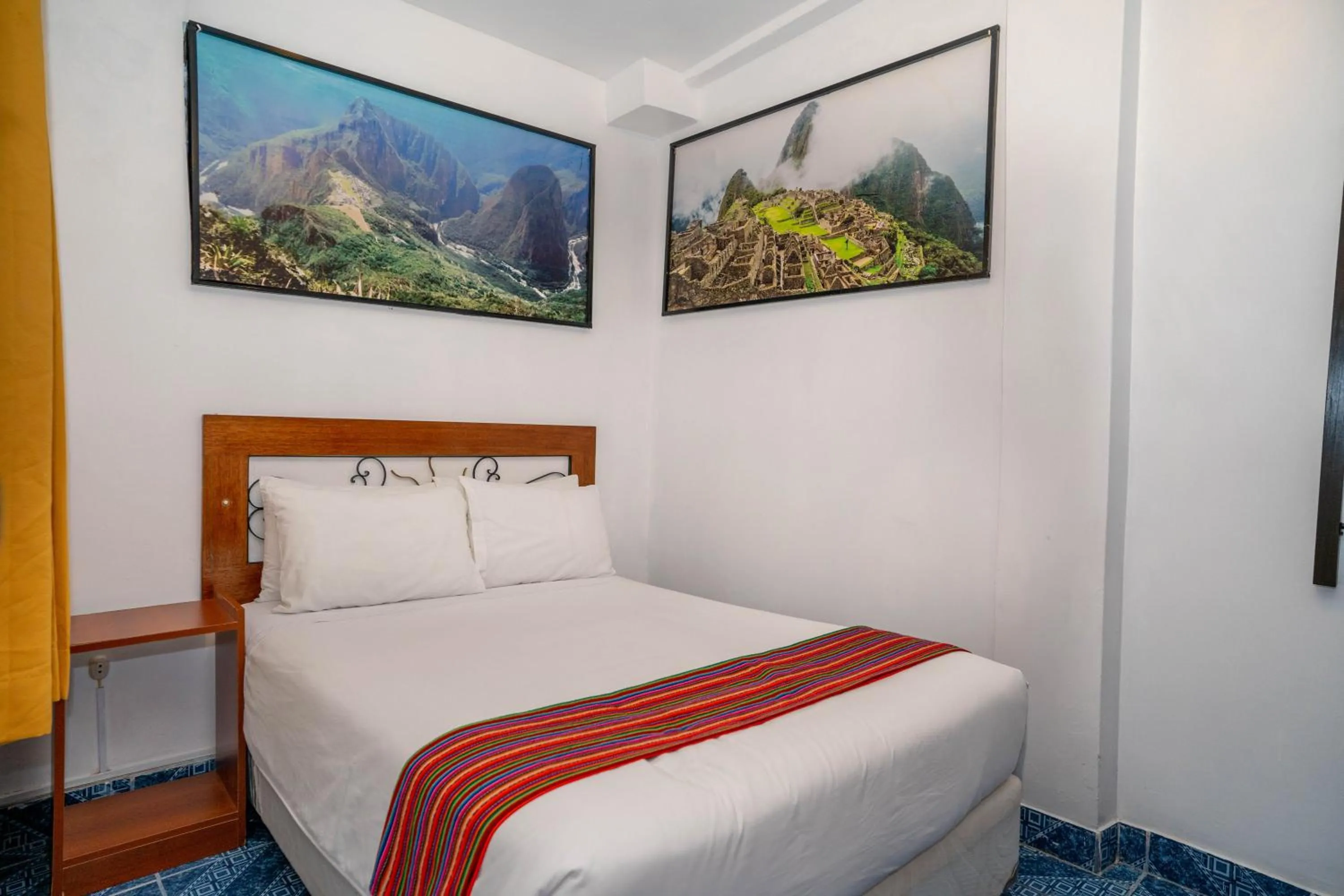 Bed in Hotel Machupicchu Inn