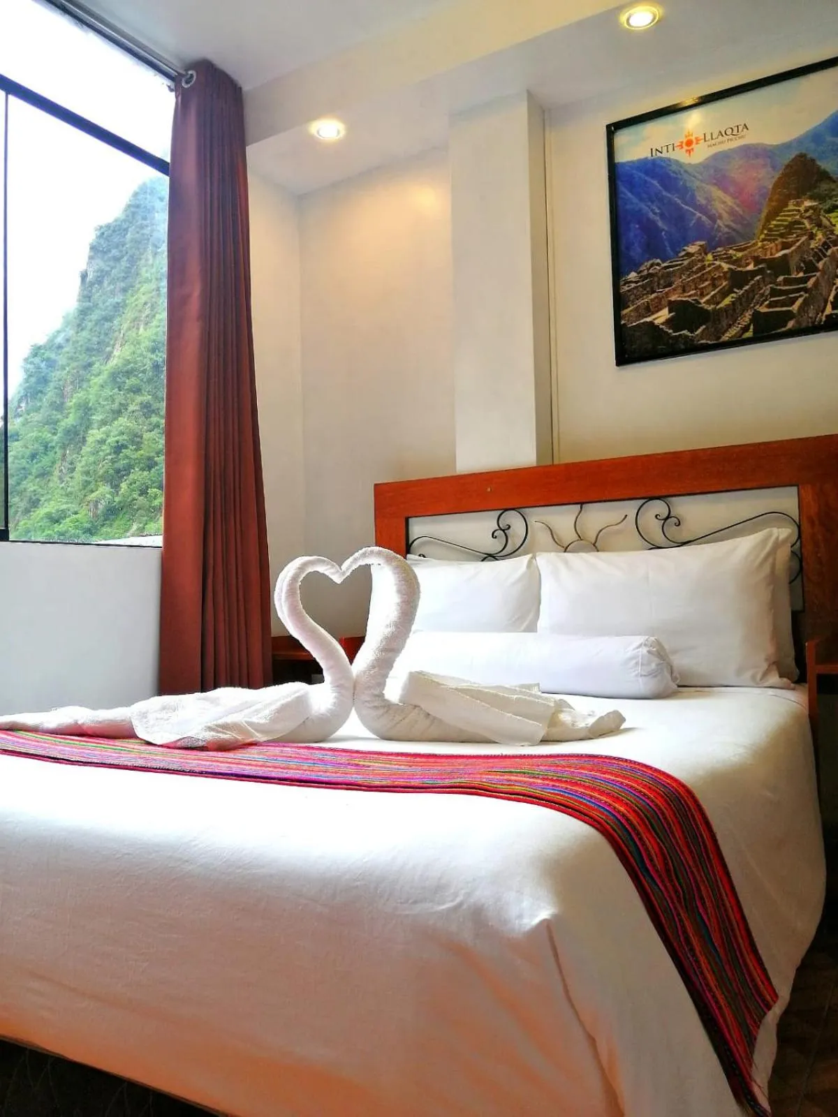 Bed in Hotel Machupicchu Inn