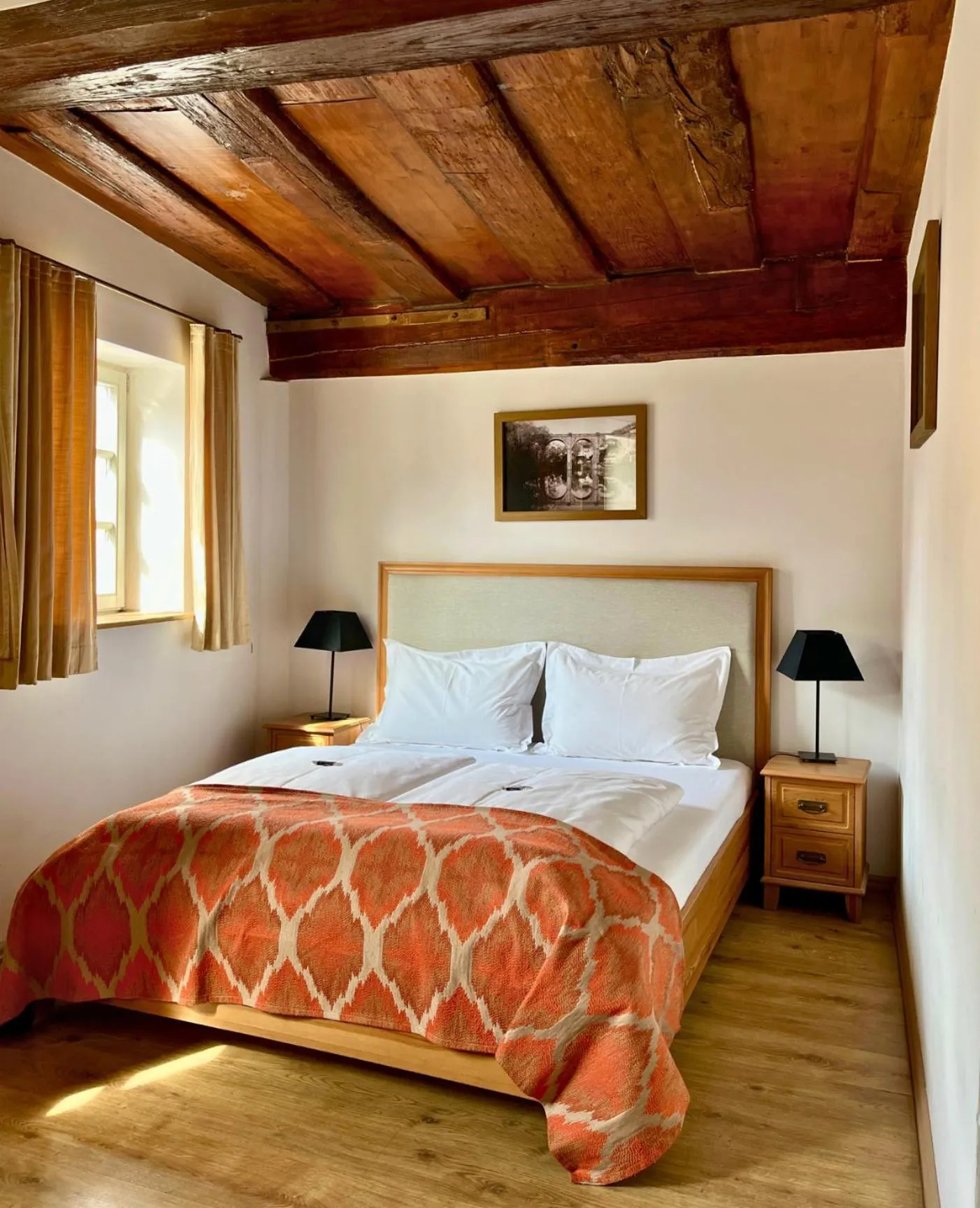 Bedroom, Bed in Hotel Hahnmühle 1323