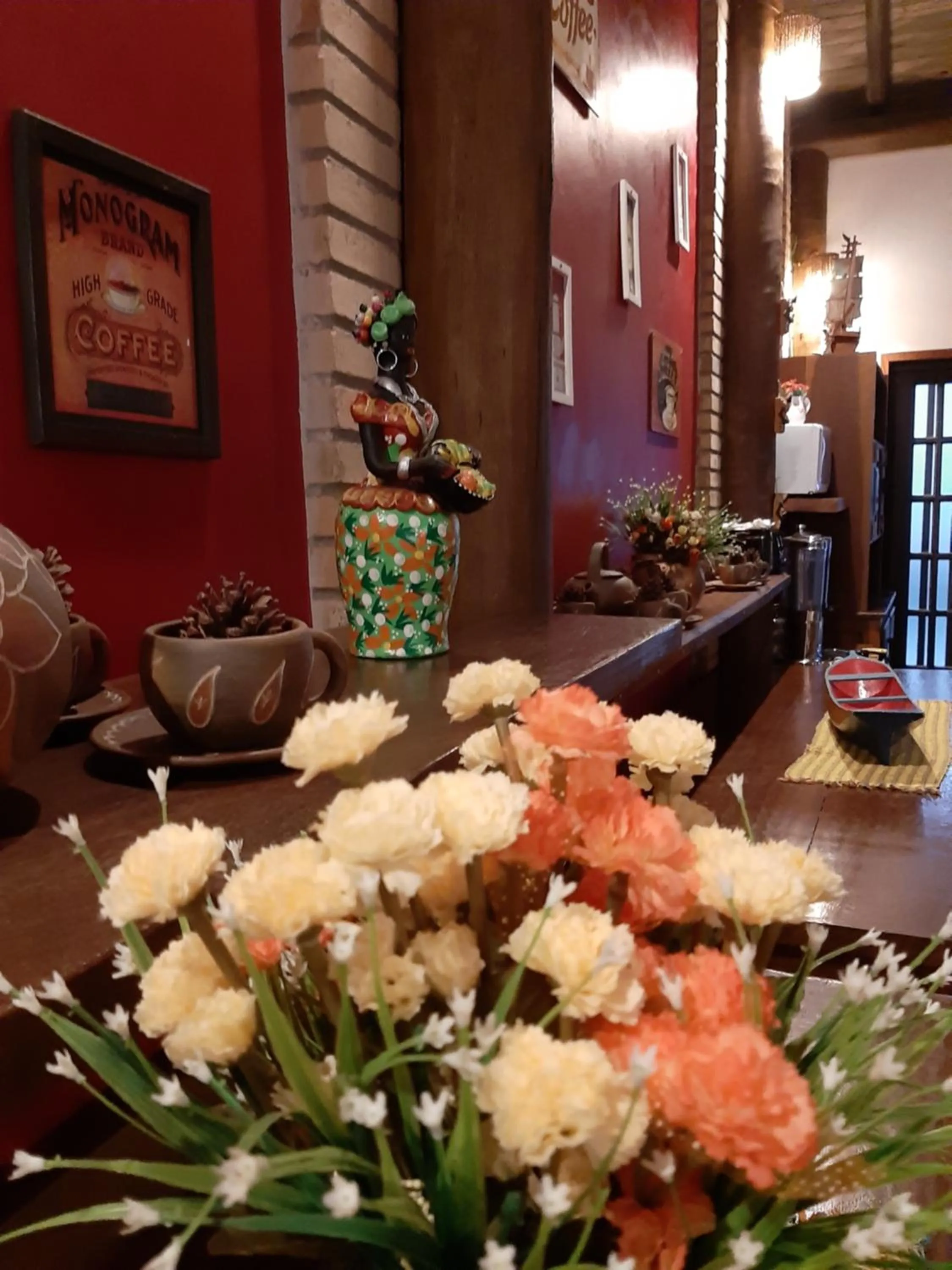 Lobby or reception in Pousada Canoa Caiçara Ilhabela