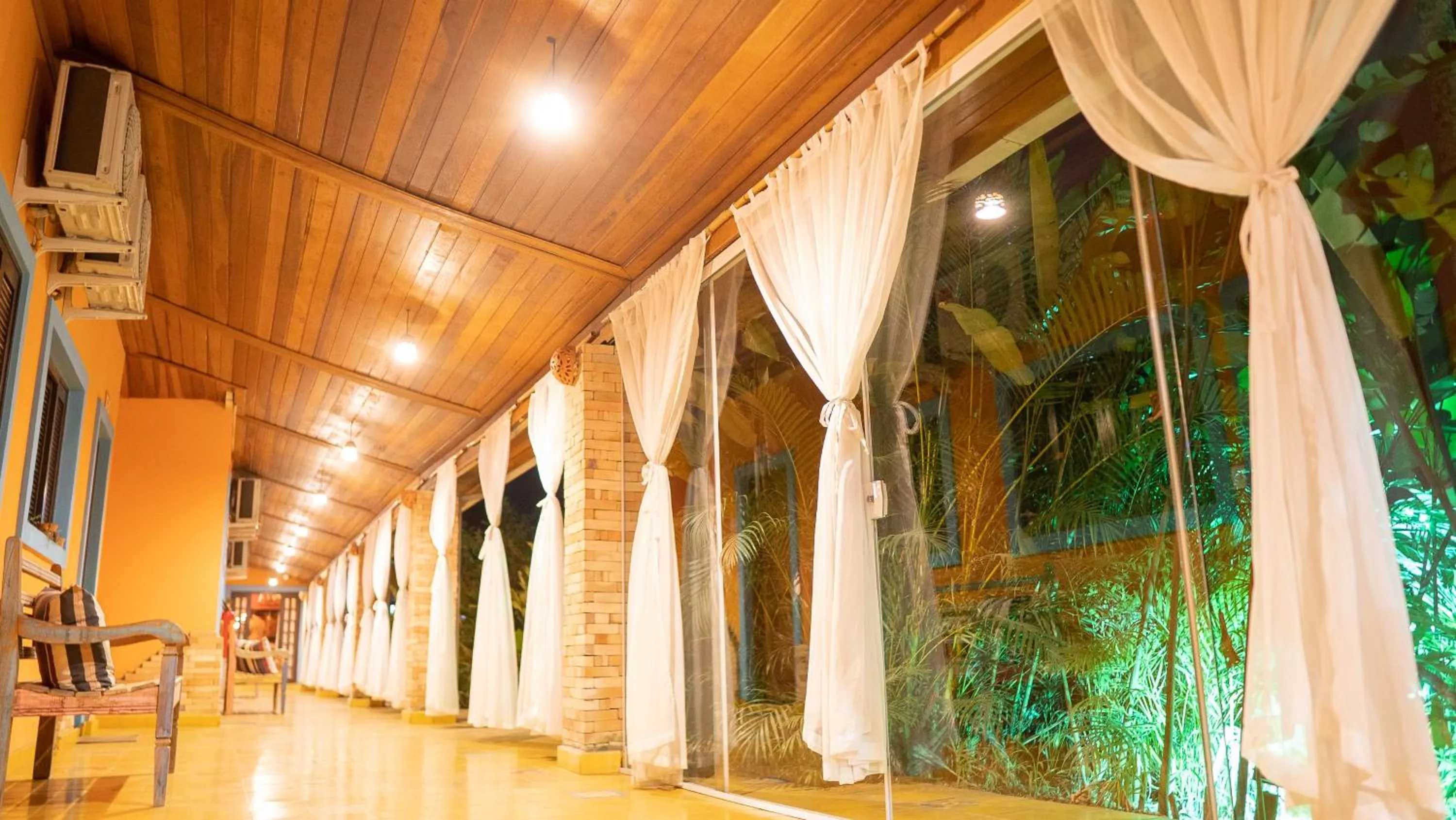 Patio in Pousada Canoa Caiçara Ilhabela