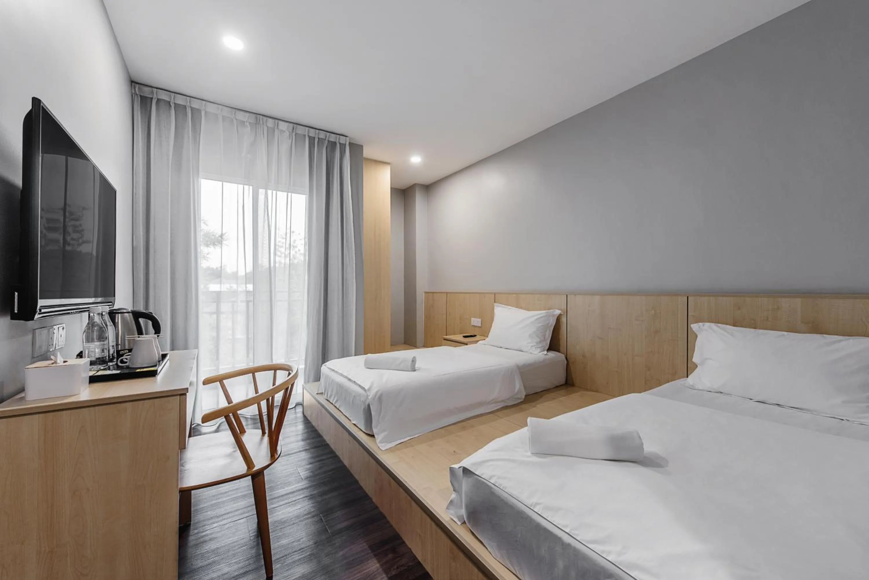 Bedroom, Bed in Hako Hotel Taman U