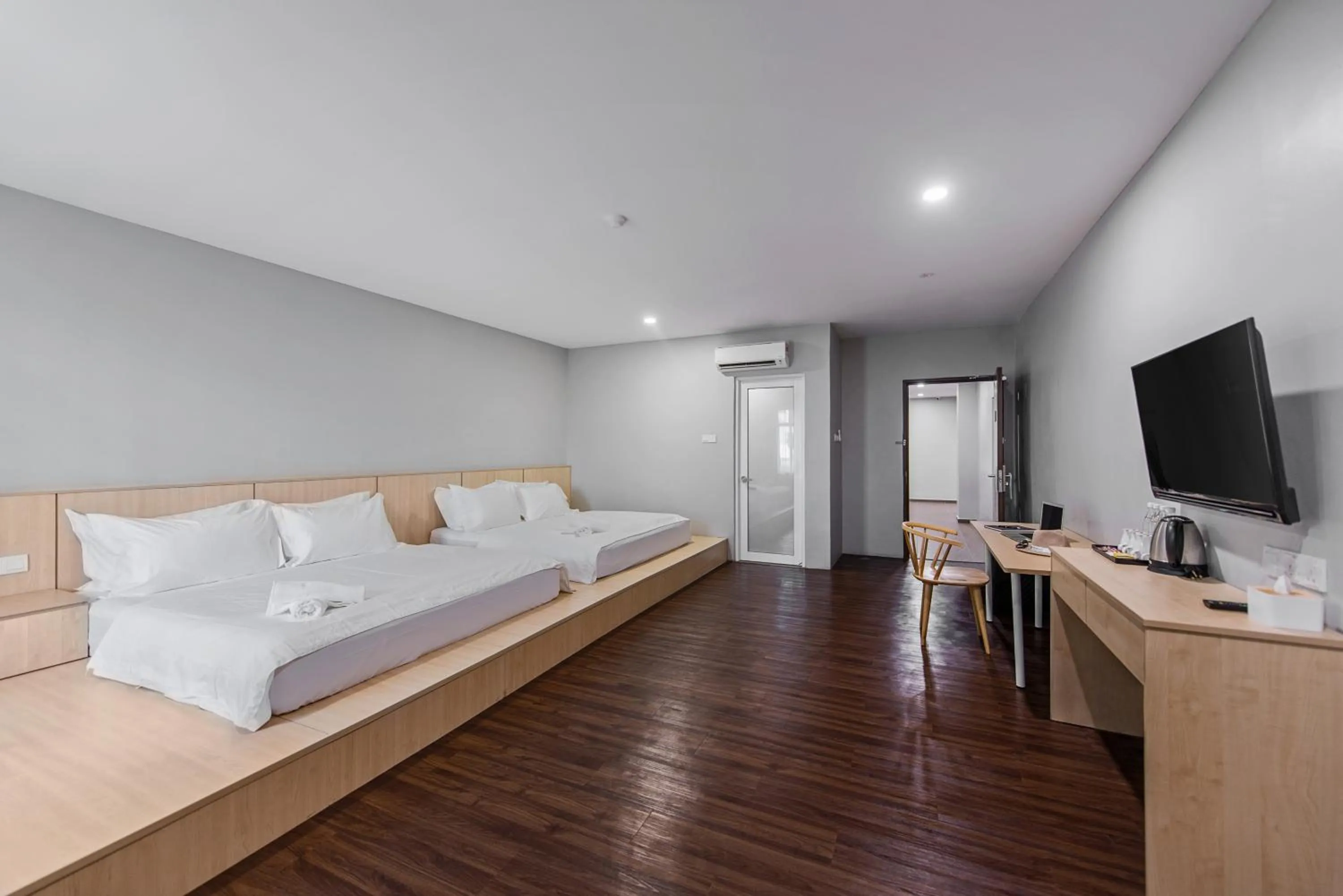 Bedroom, Bed in Hako Hotel Taman U