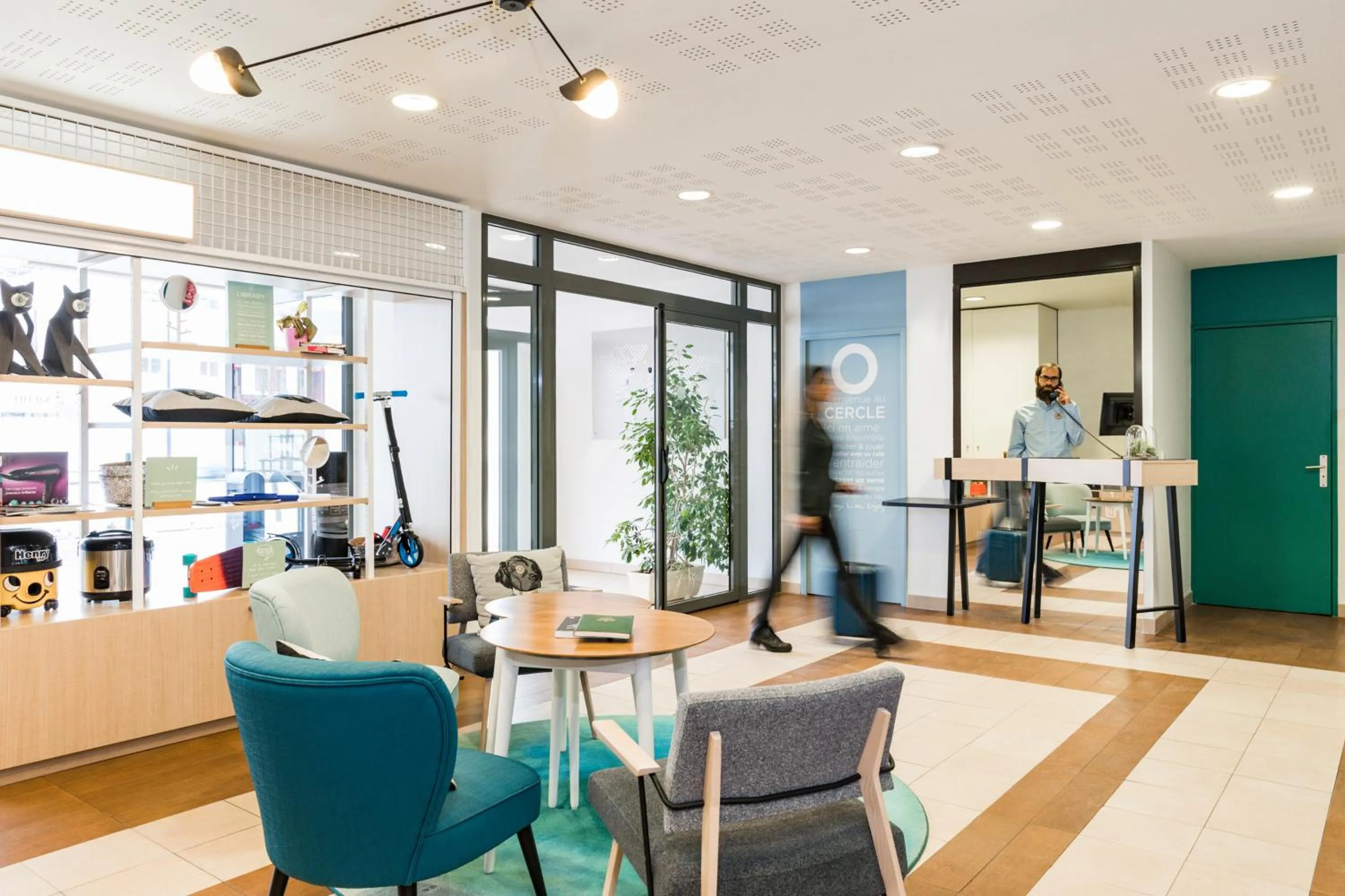 Lobby or reception in Aparthotel Adagio Access Paris Clamart