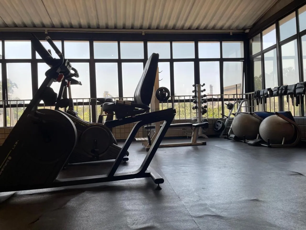 Fitness centre/facilities in Panorama Tower Hotel