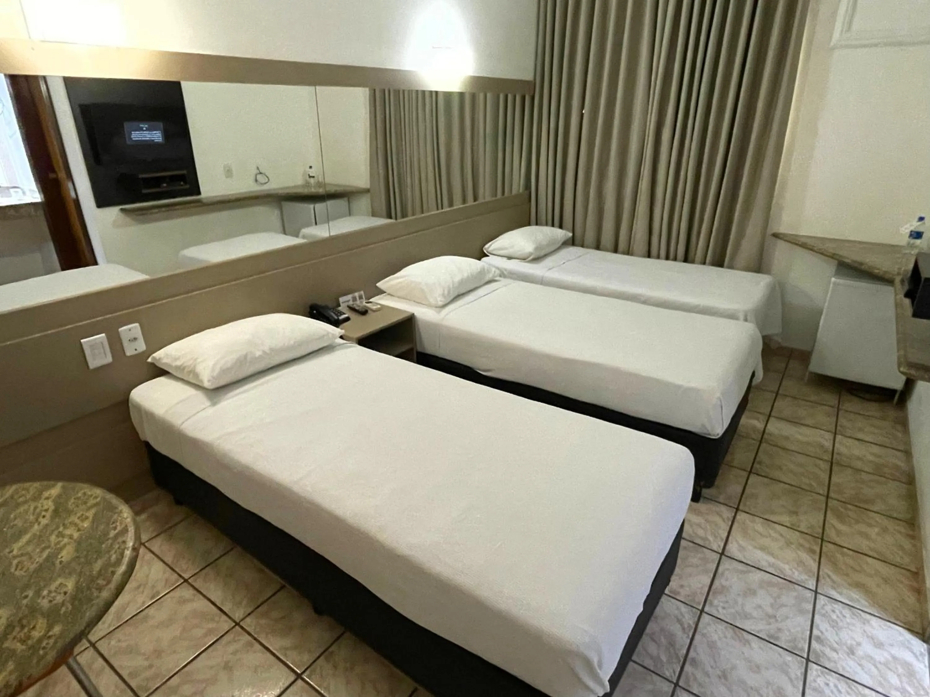 Bed in Panorama Tower Hotel