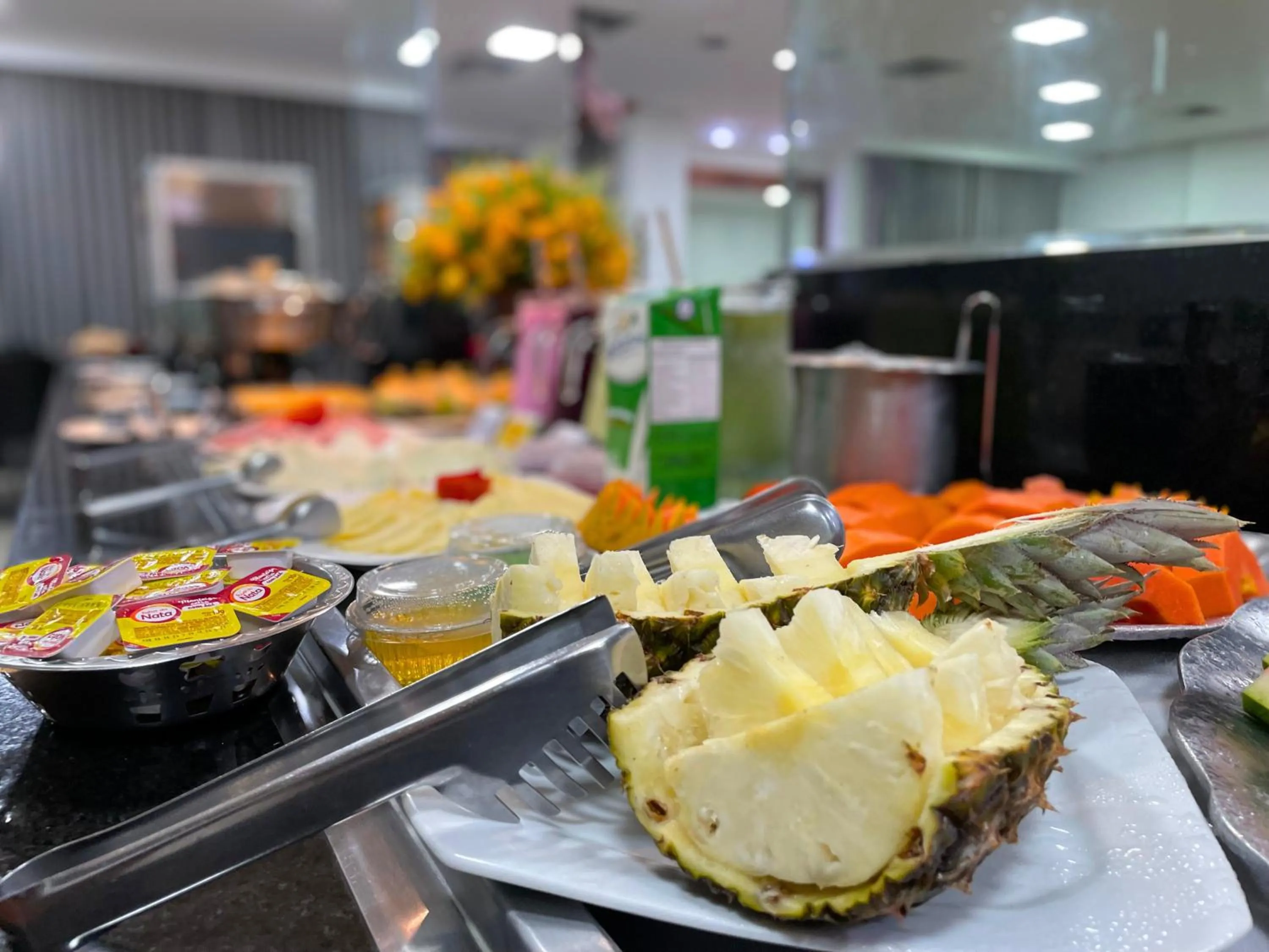 Buffet breakfast in Panorama Tower Hotel