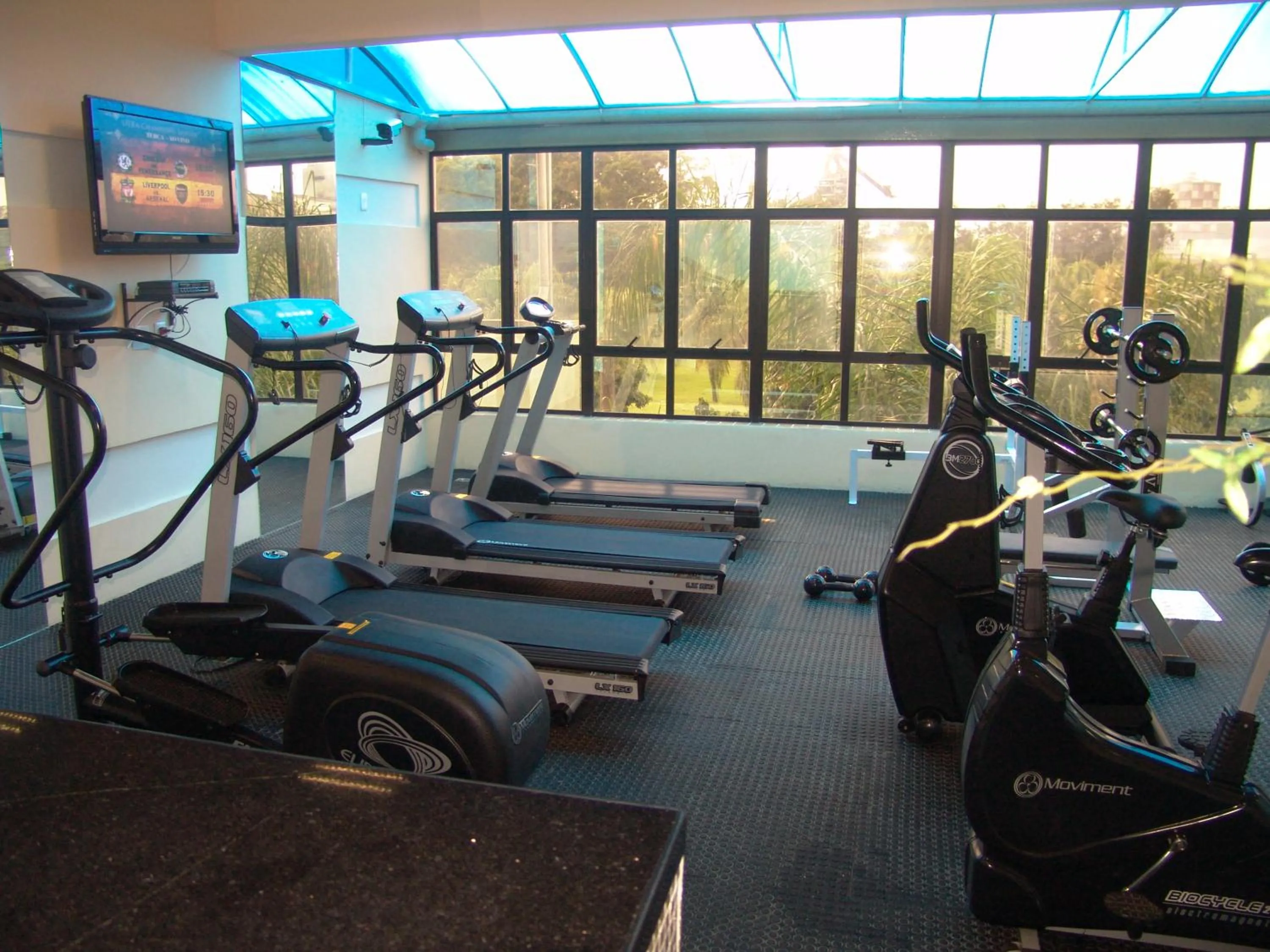Fitness centre/facilities in Panorama Tower Hotel