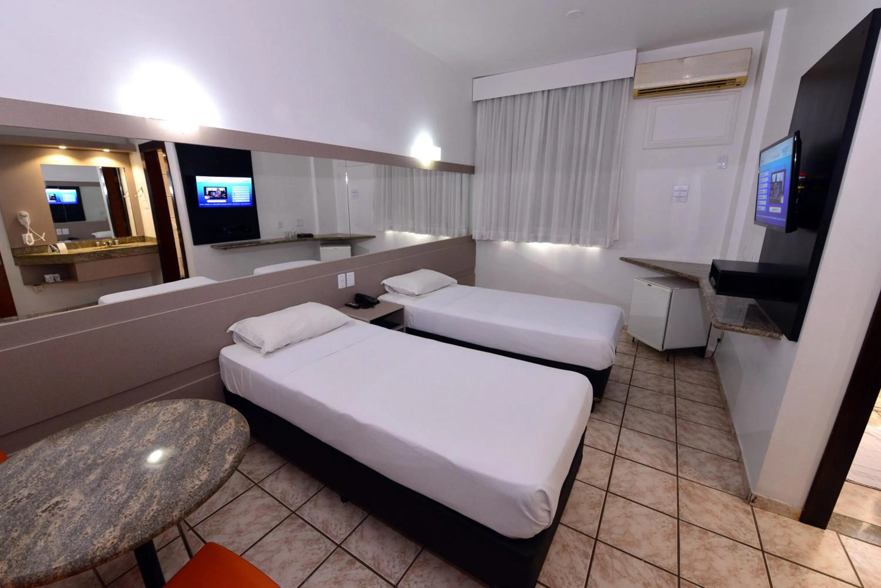 Bed in Panorama Tower Hotel