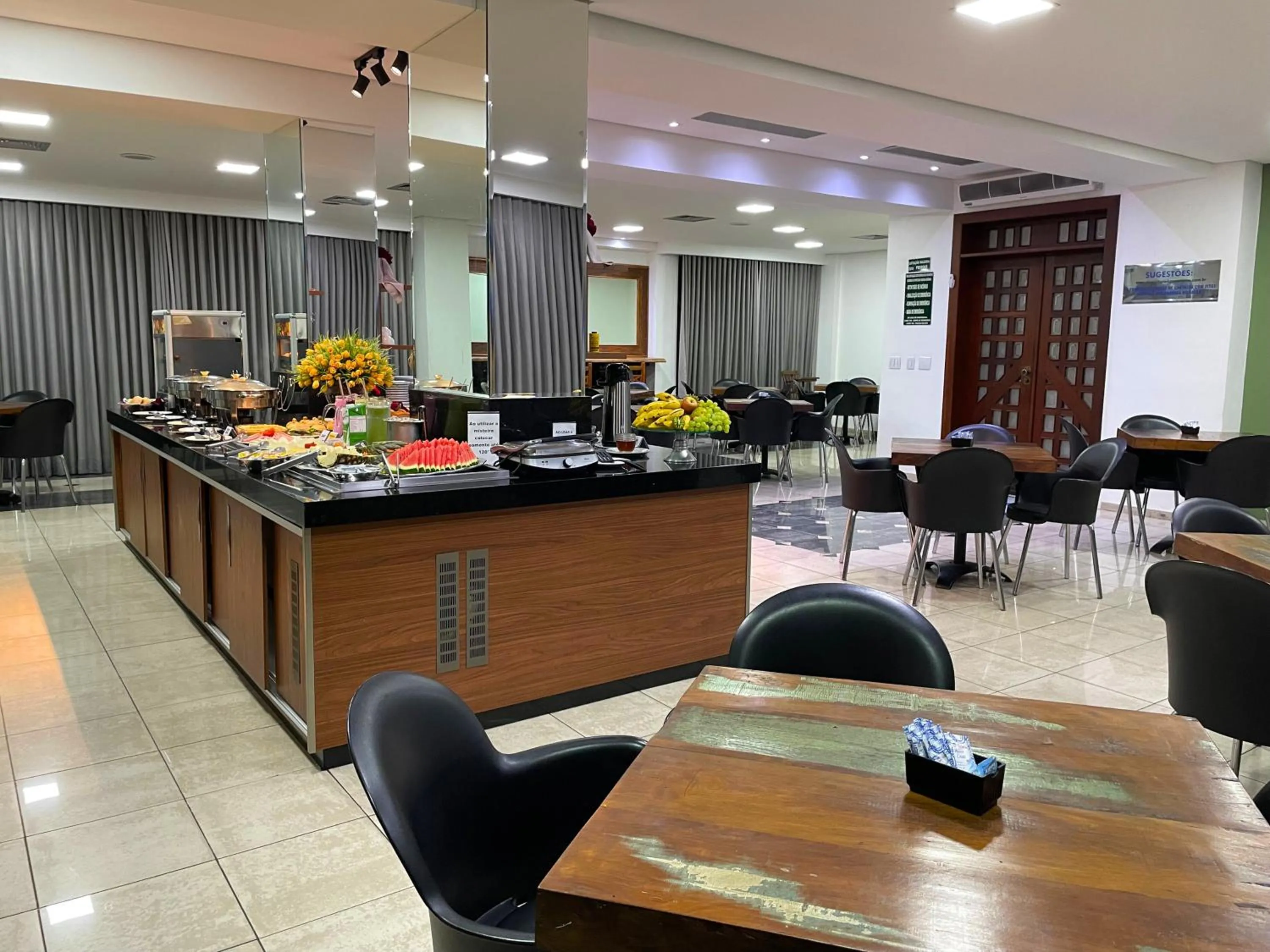 Buffet breakfast in Panorama Tower Hotel