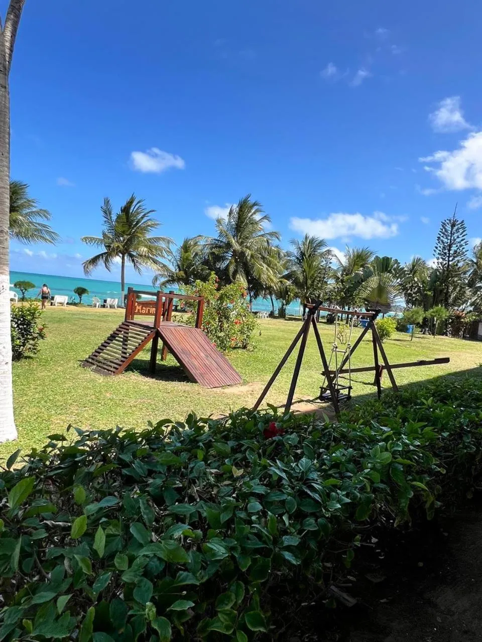 Children play ground in Apartamentos Hotel Marinas