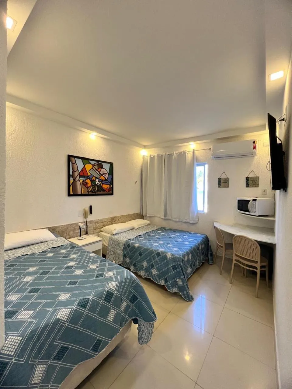 Bed in Apartamentos Hotel Marinas