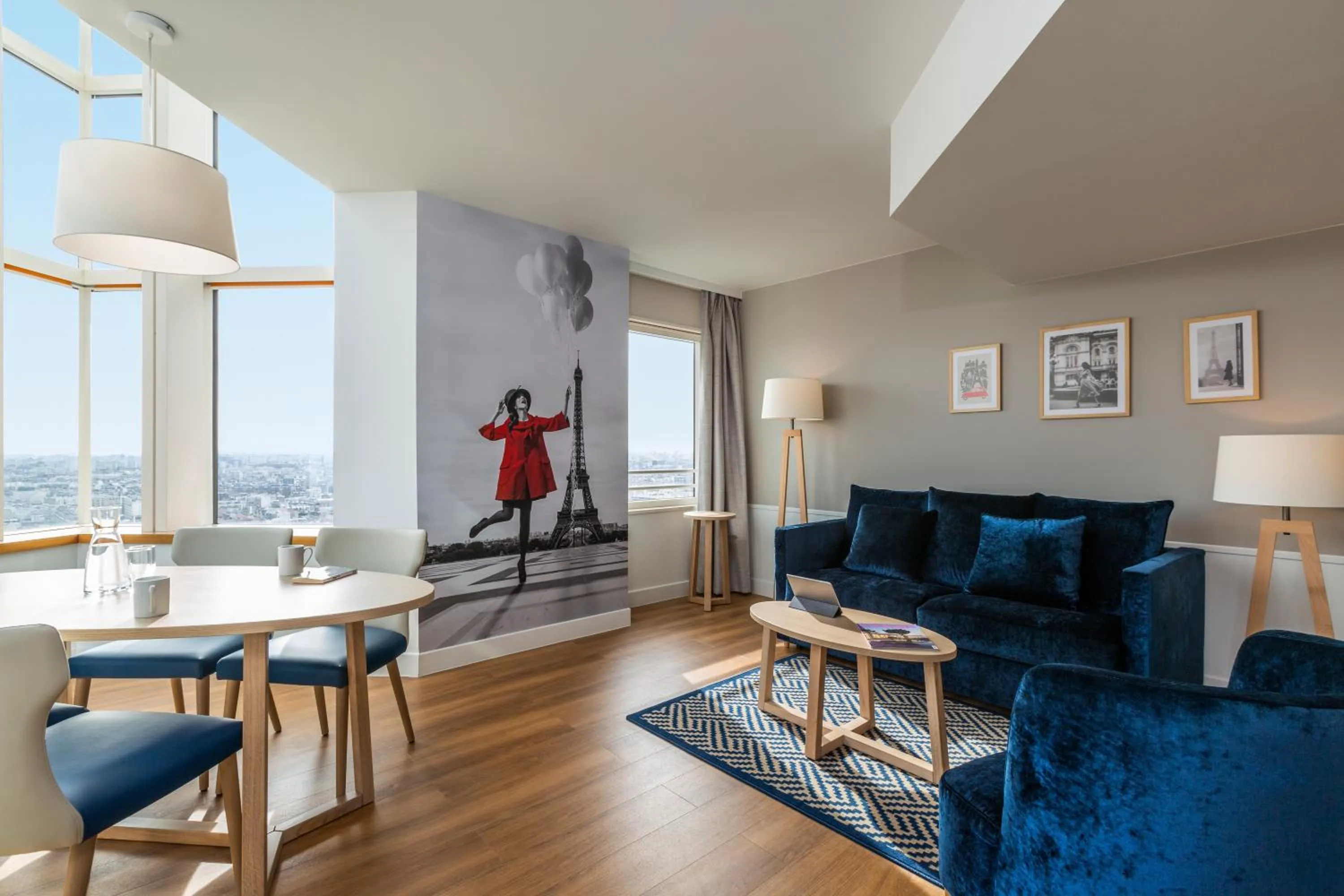 Living room in Aparthotel Adagio Paris Centre Tour Eiffel