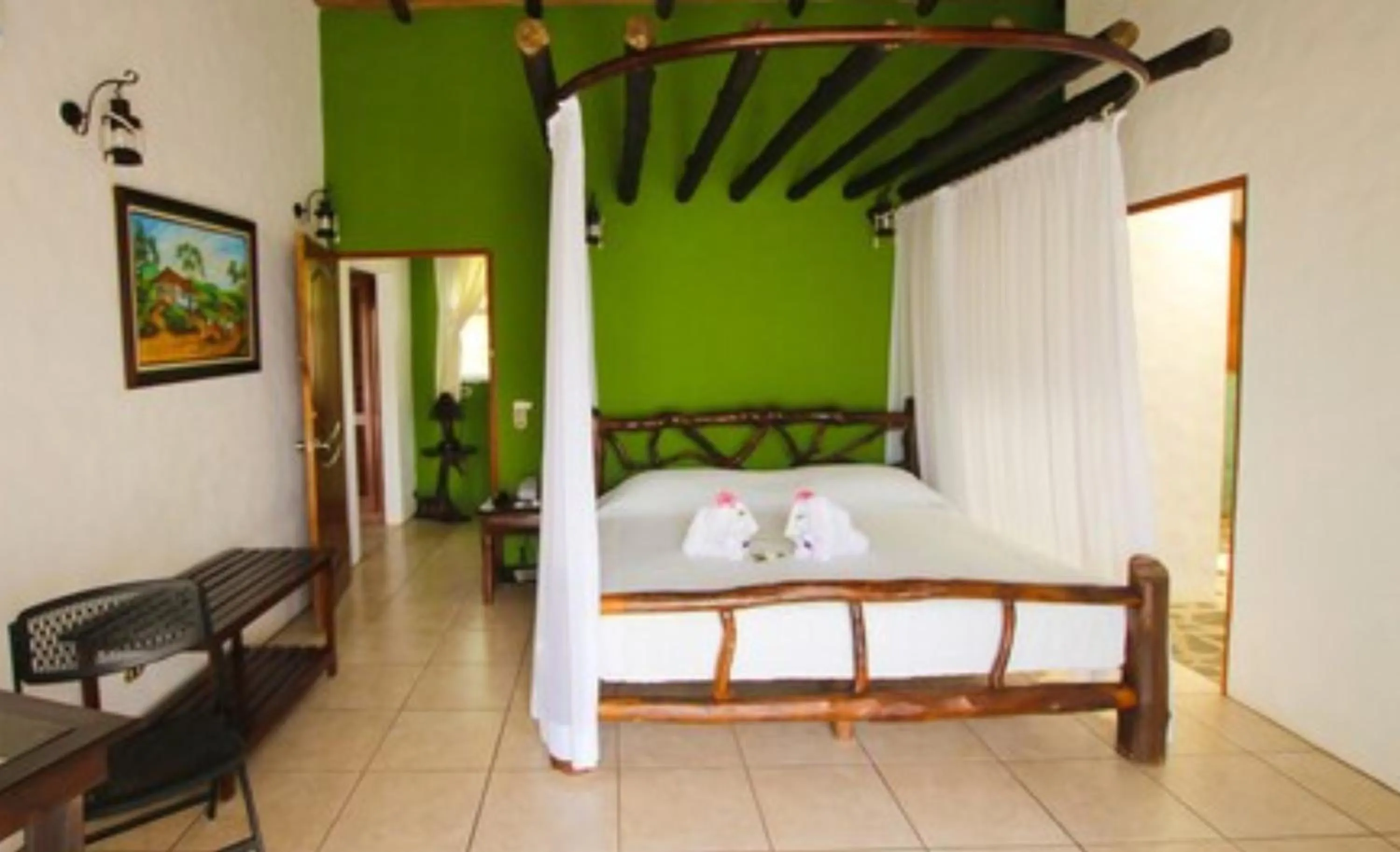 Bed in Hotel Mountain Paradise