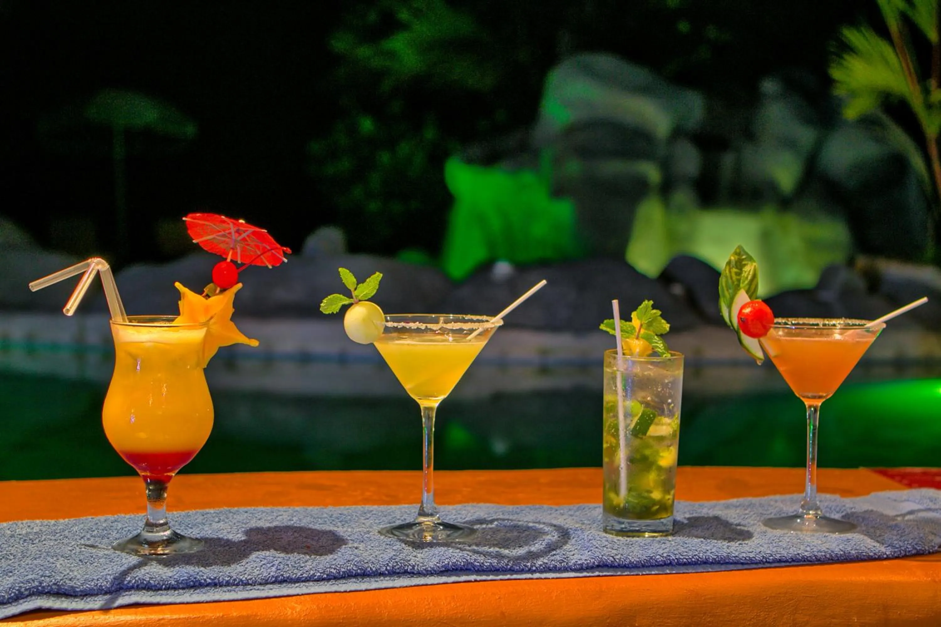 Alcoholic drinks in Hotel Mountain Paradise