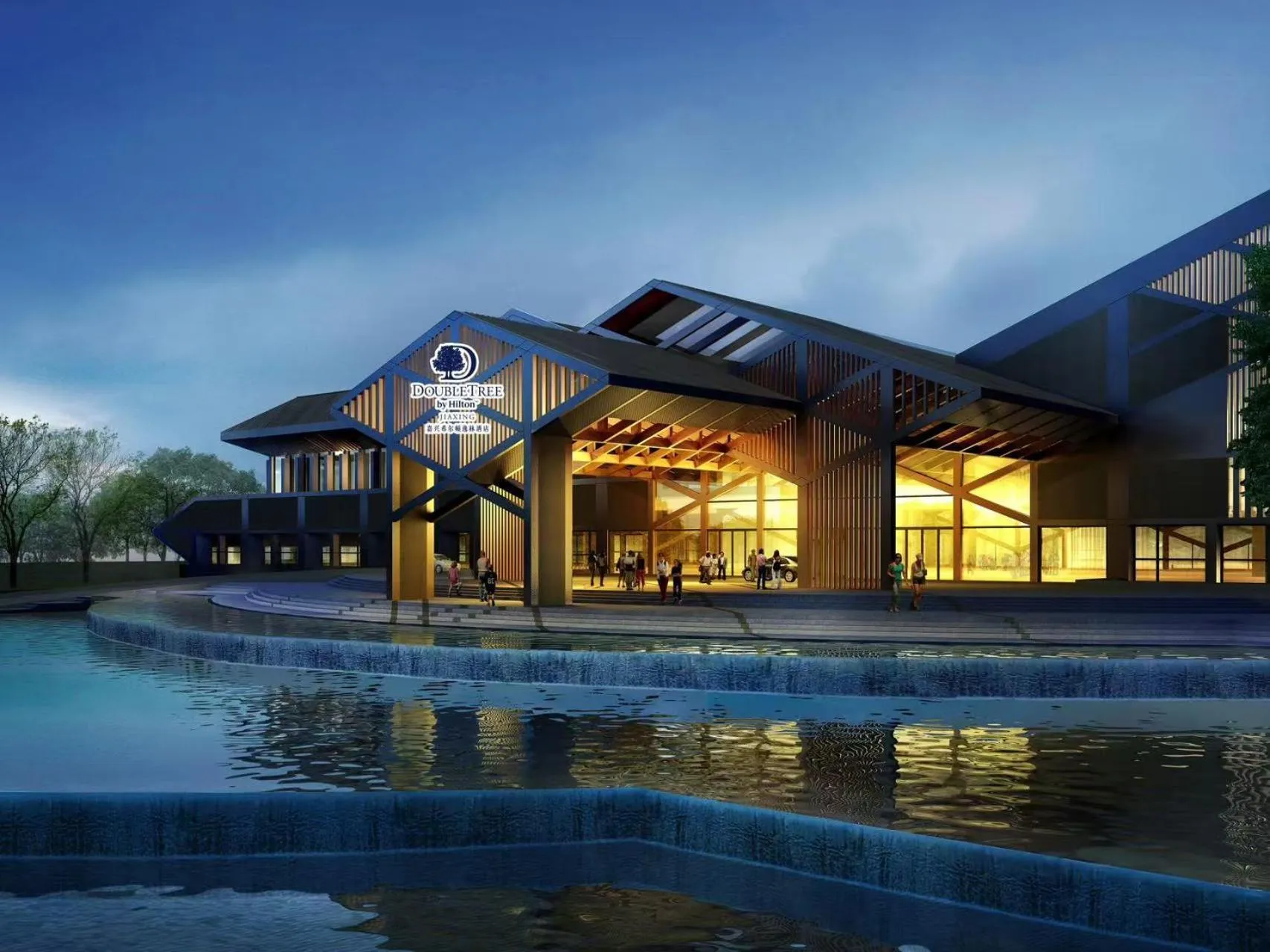 Property building in DoubleTree By Hilton Jiaxing