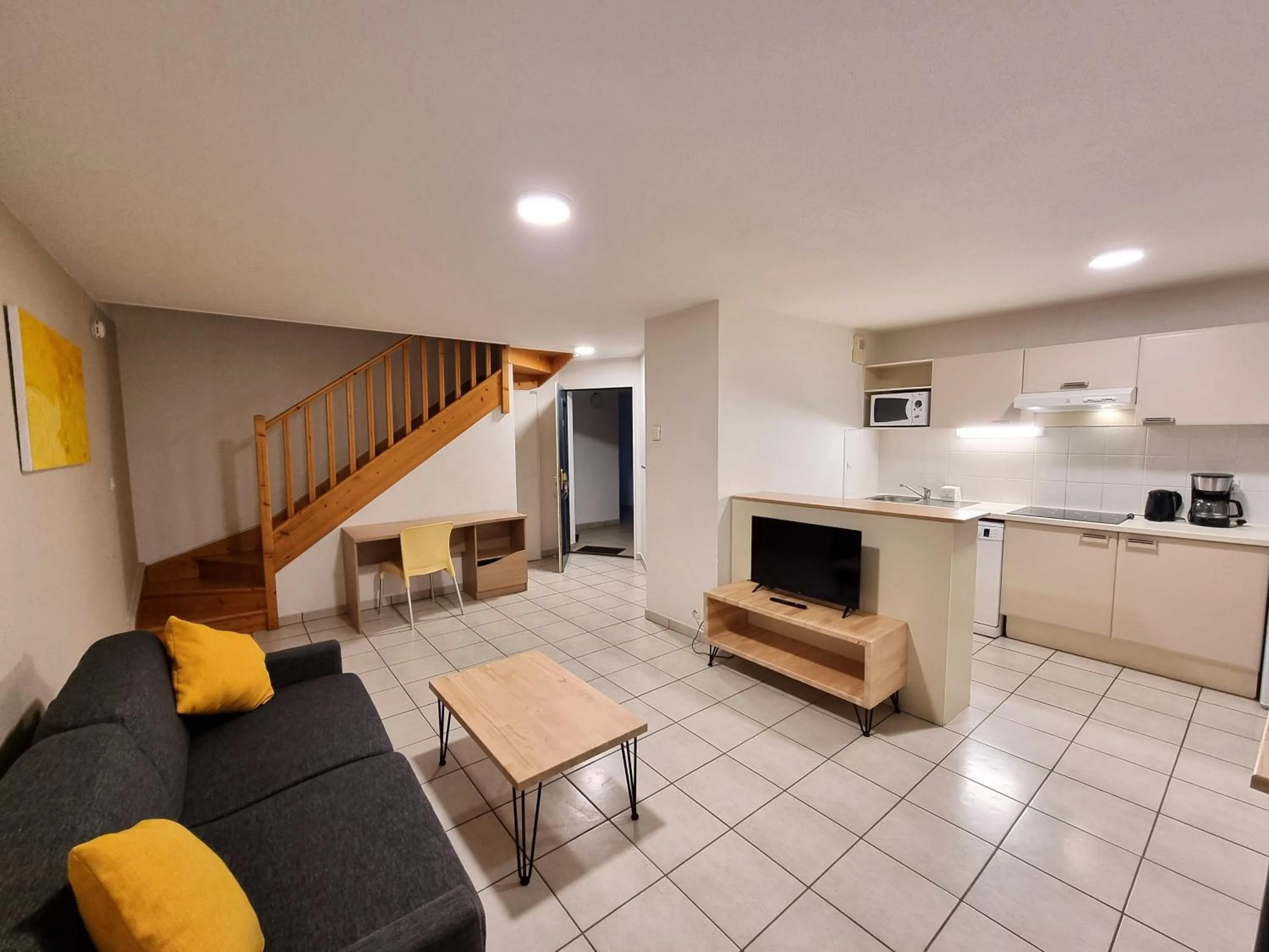 Living room in Garden & City Lyon - Lissieu