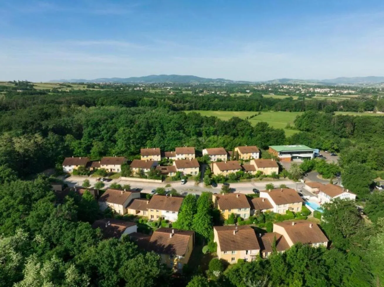 Bird's eye view in Garden & City Lyon - Lissieu